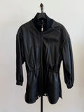Bill Blass Oversized Leather Jacket
