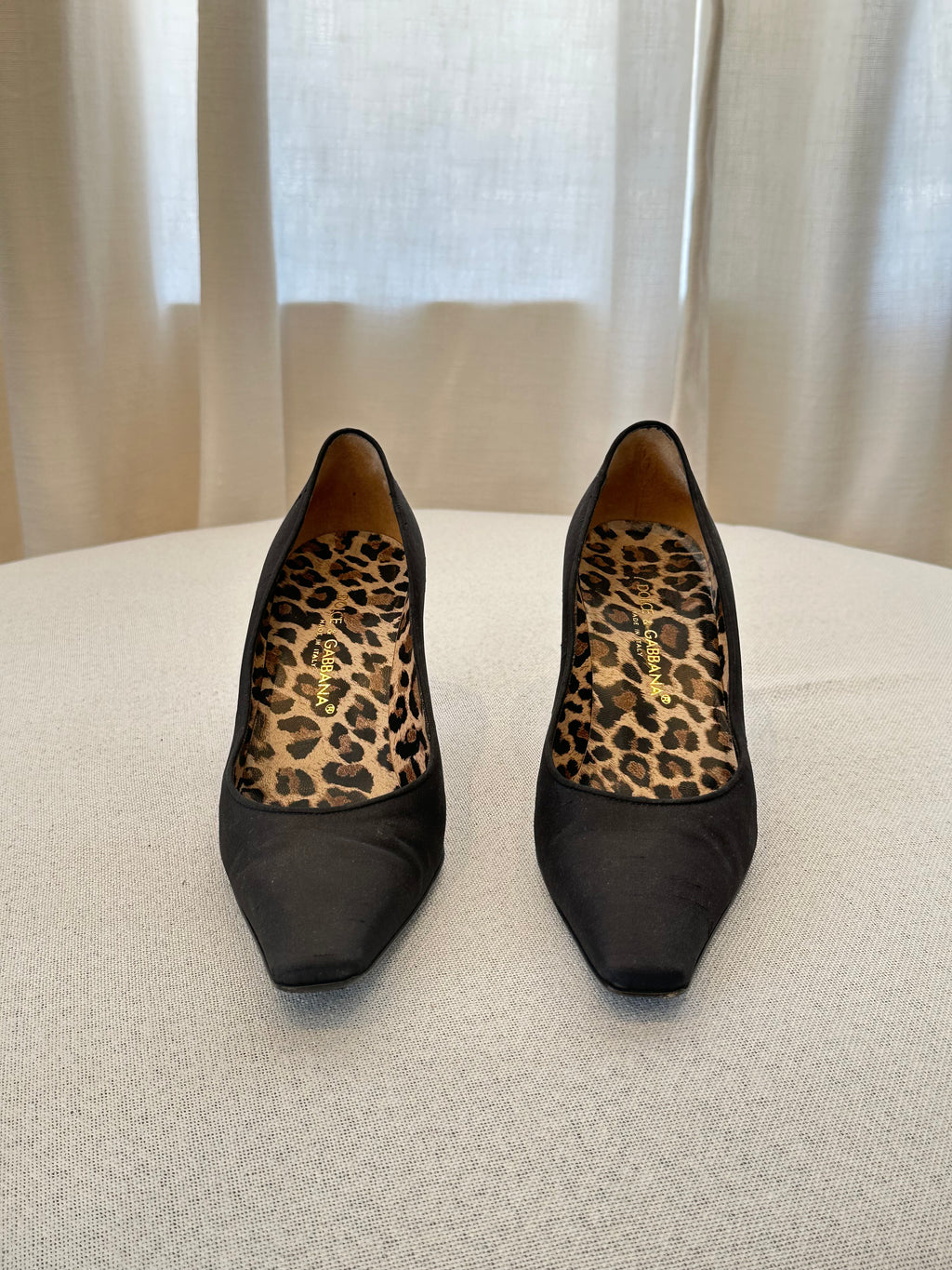 Dolce And Gabbana Black Heels
