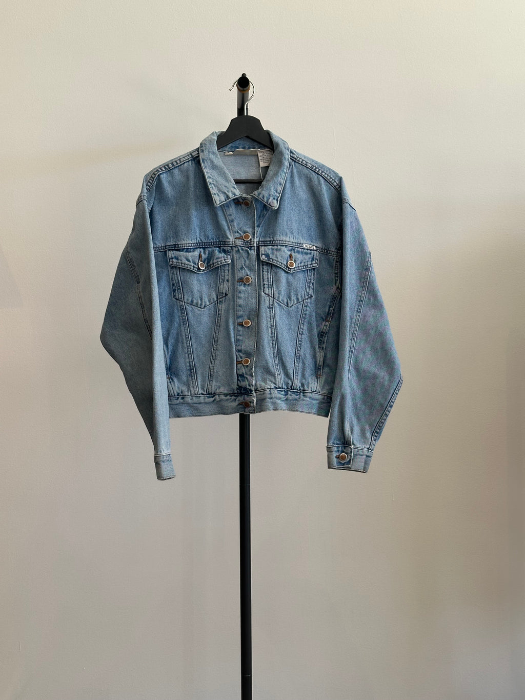 Vintage Bill Blass Denim Jacket, Sz L.