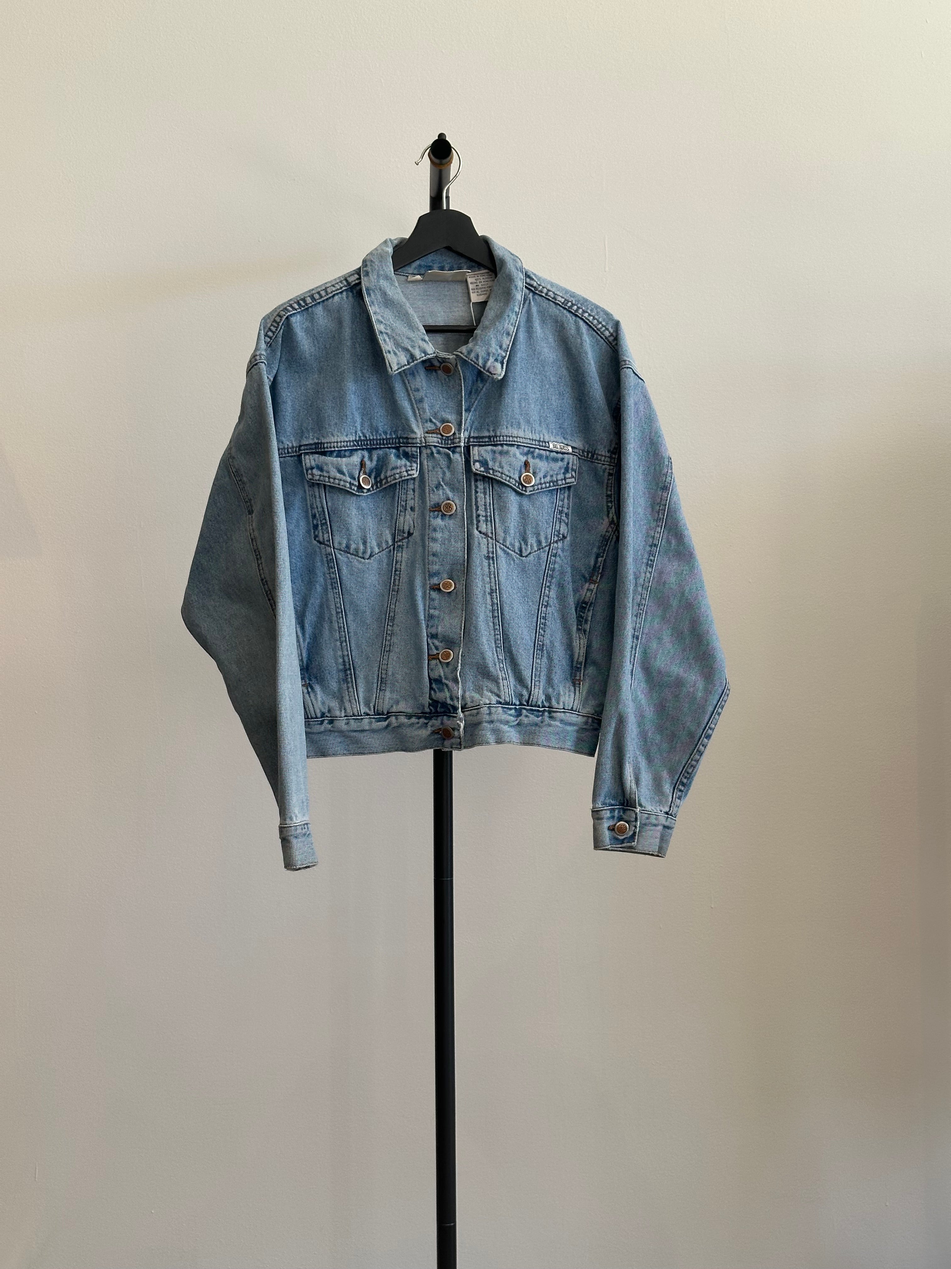 Vintage Bill Blass Denim Jacket, Sz L.