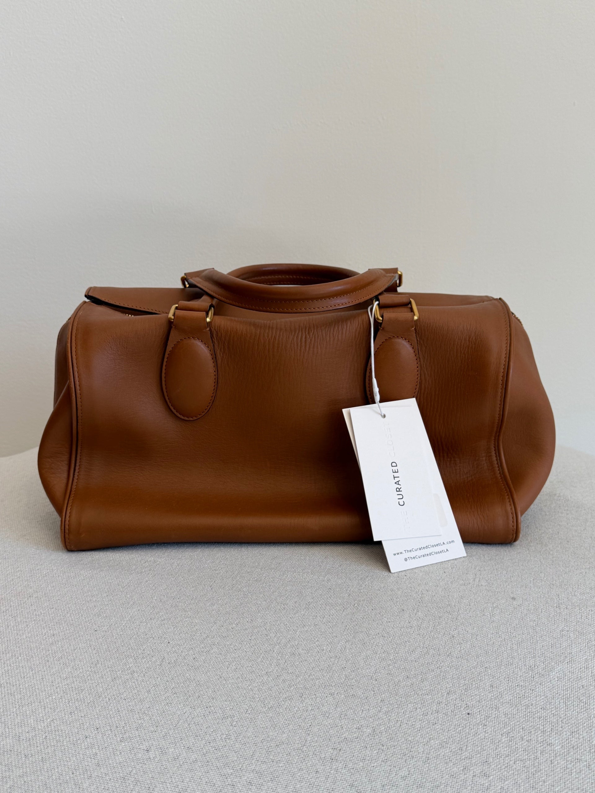 Chloe Aurore Tan Leather Handbag