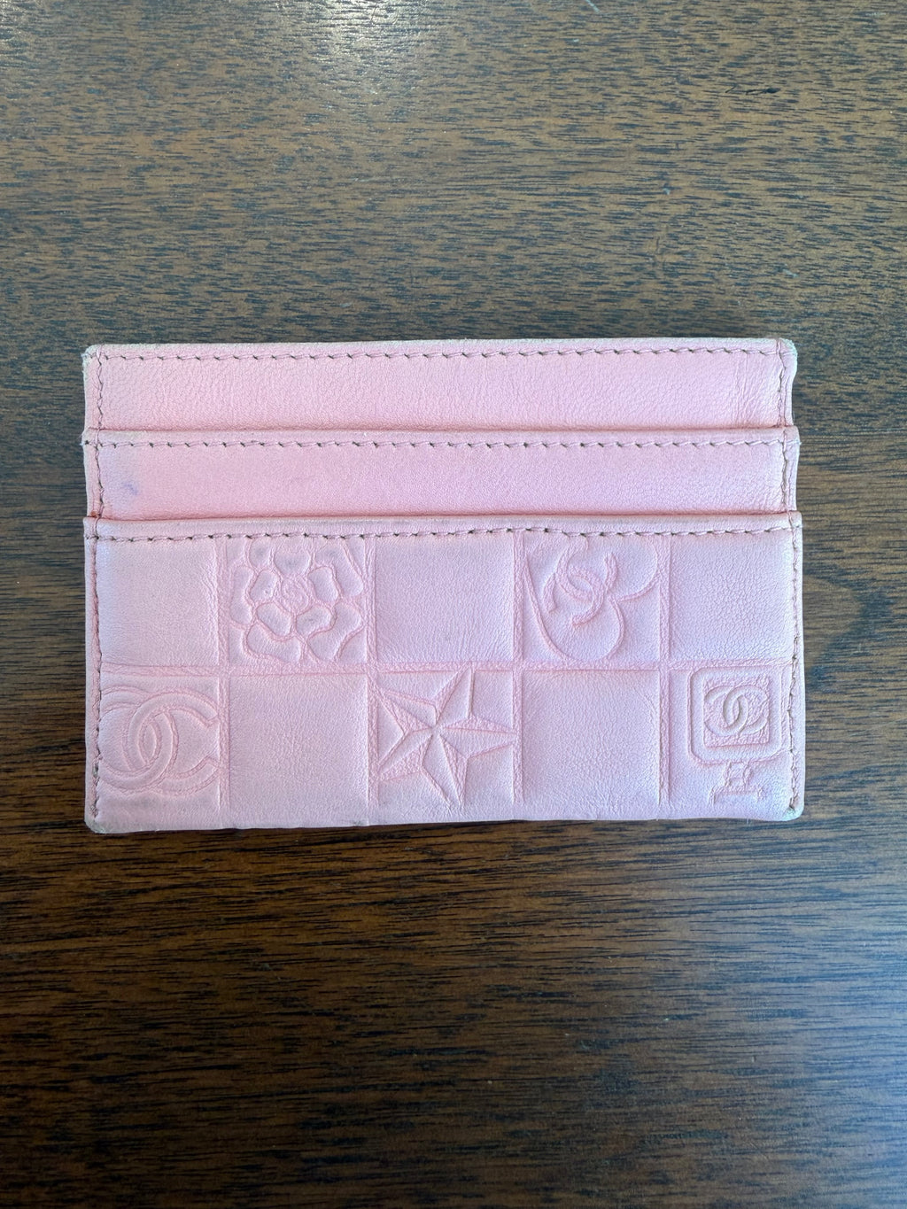 Chanel Pink Card Holder
