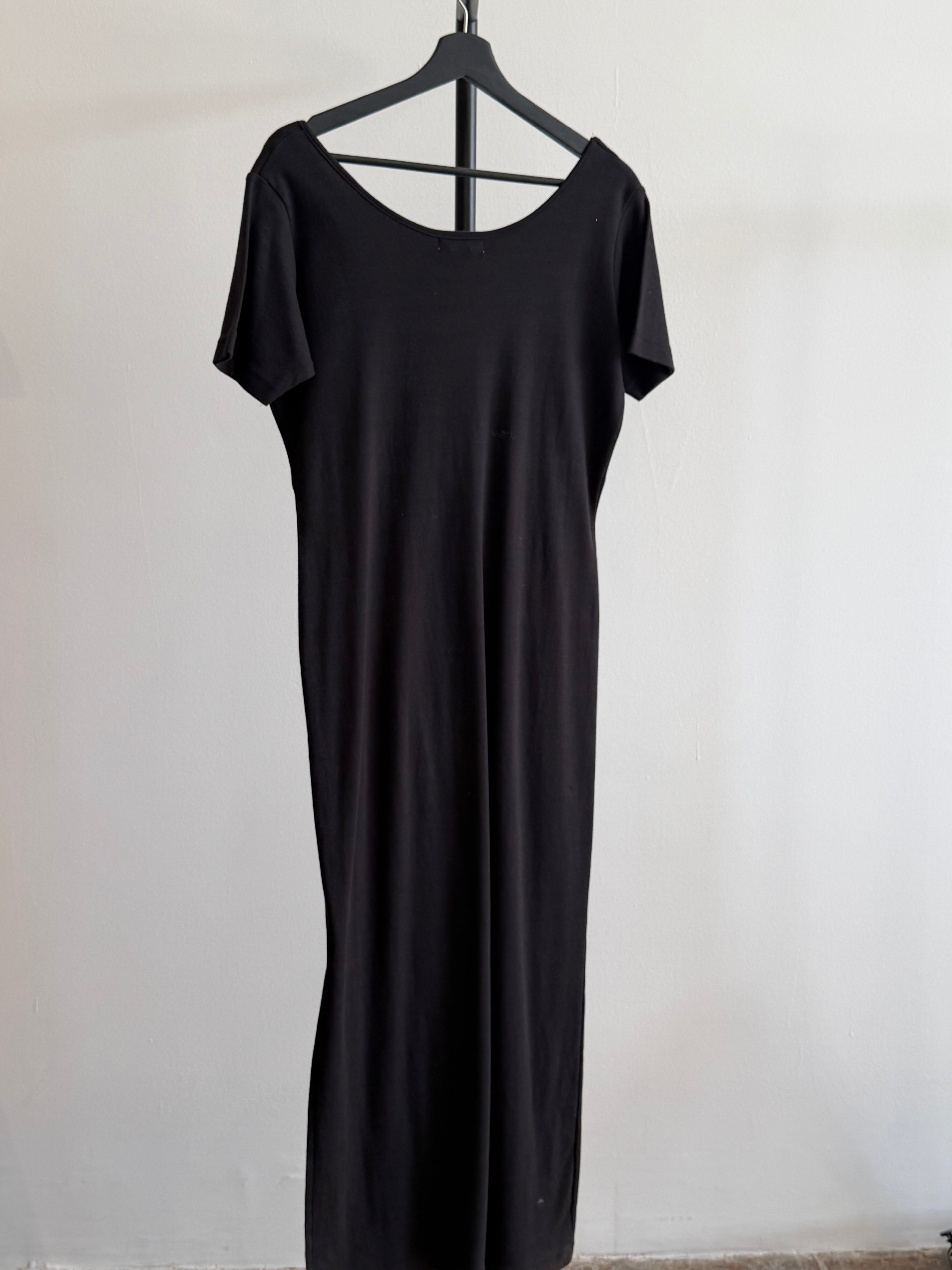 Pierre Cardin Cotton Black Dress