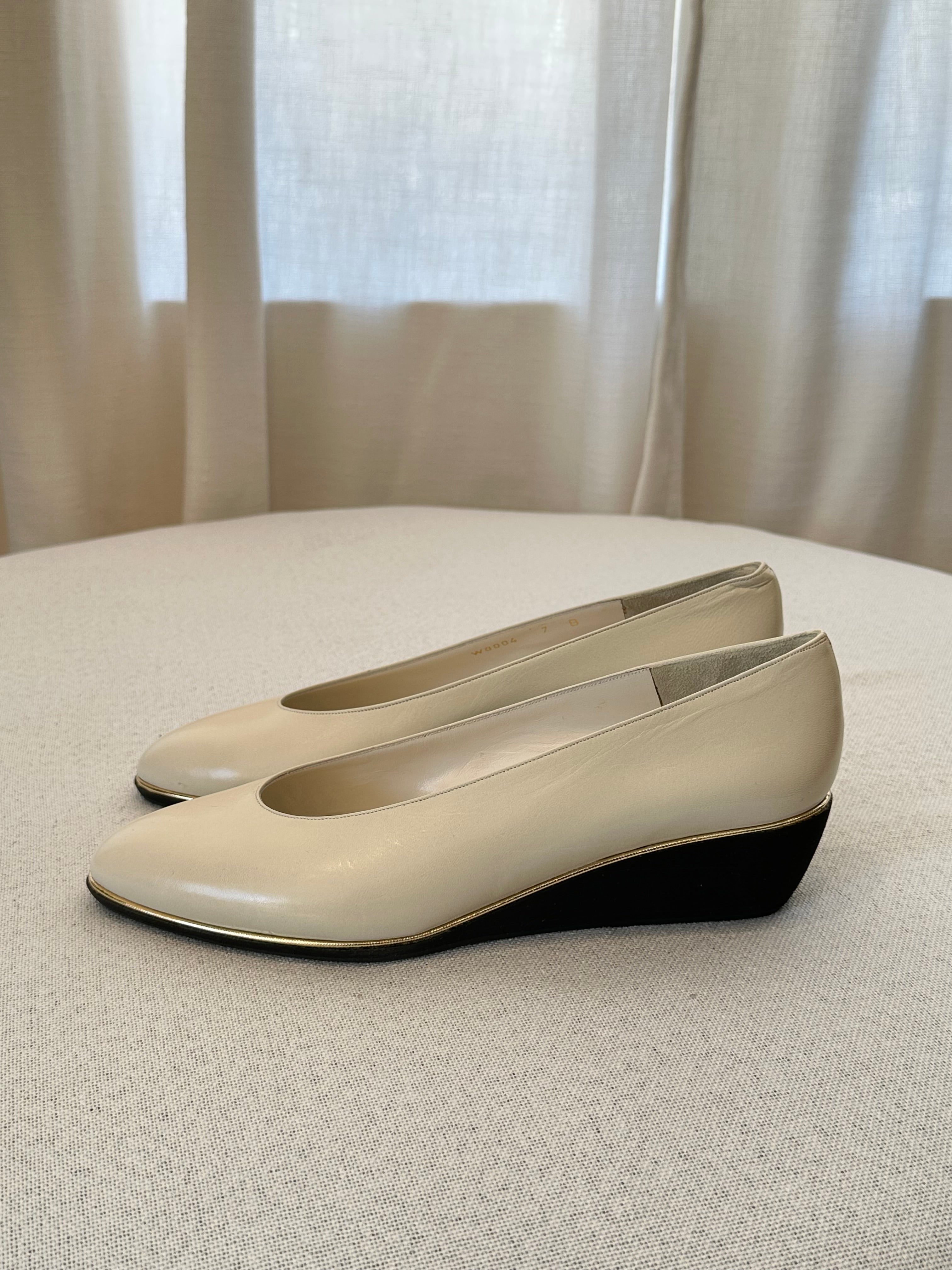 Bruno Magli White Shoes