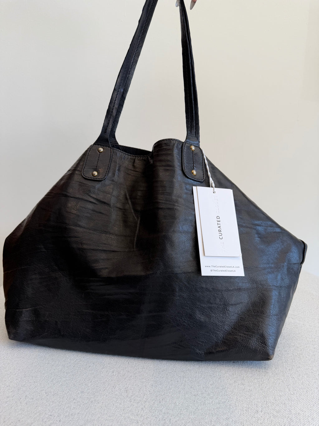 Valentino Garavani Black Leather Purse