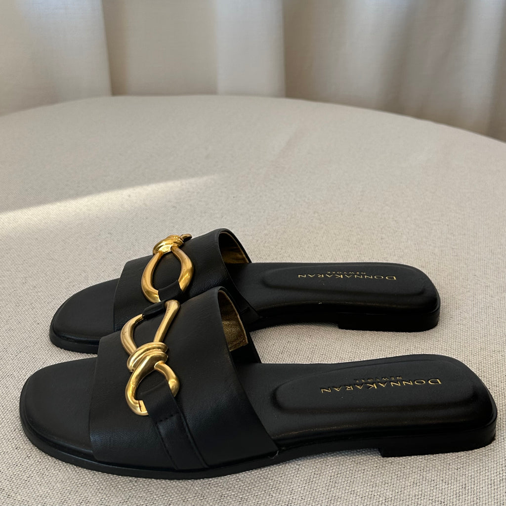 Donna Karan Black Shoes
