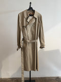 Pierre Cardin Trench Light Tan Pointed Collar with Belt