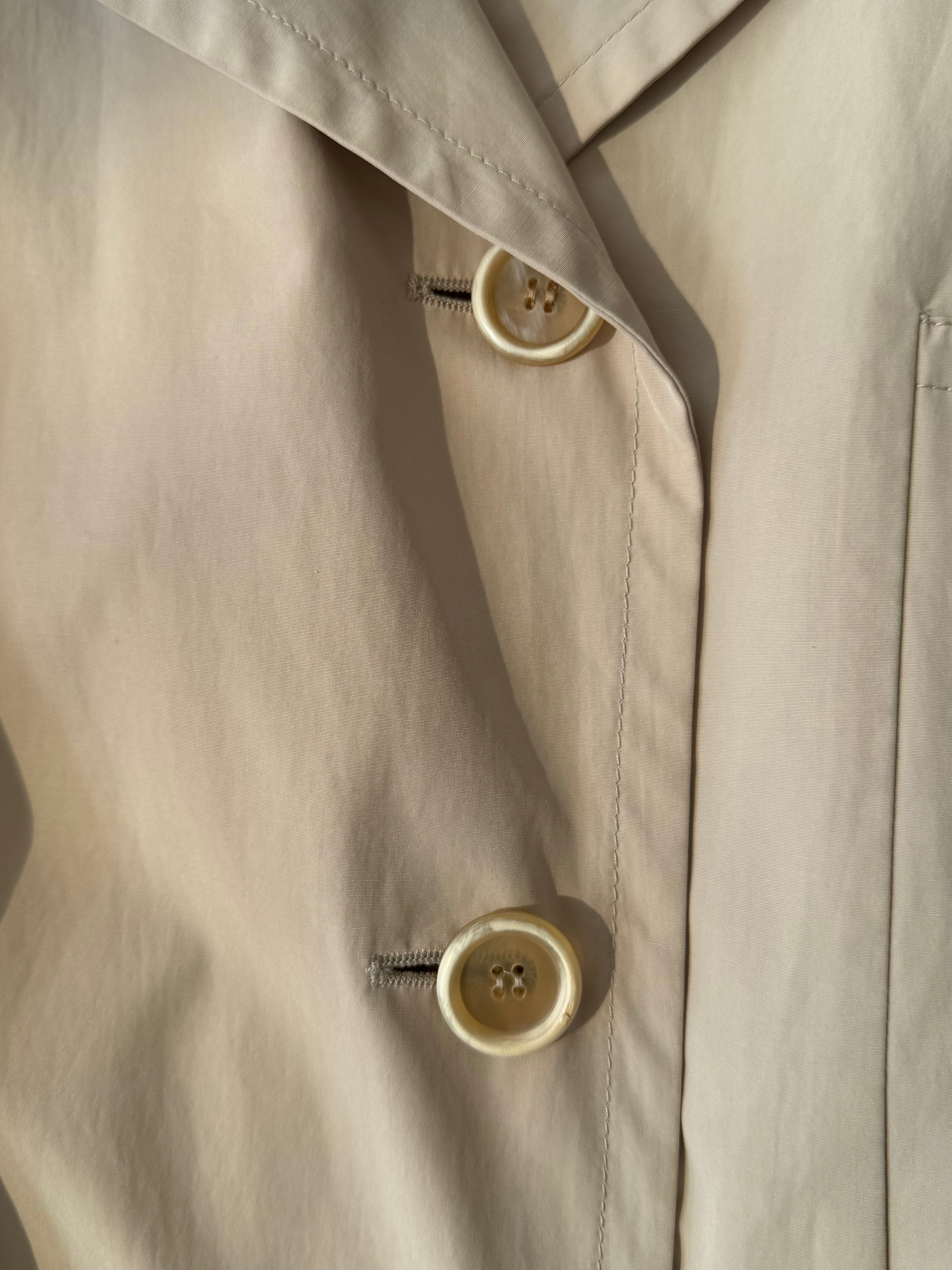 Akris Punto Beige Trench Coat