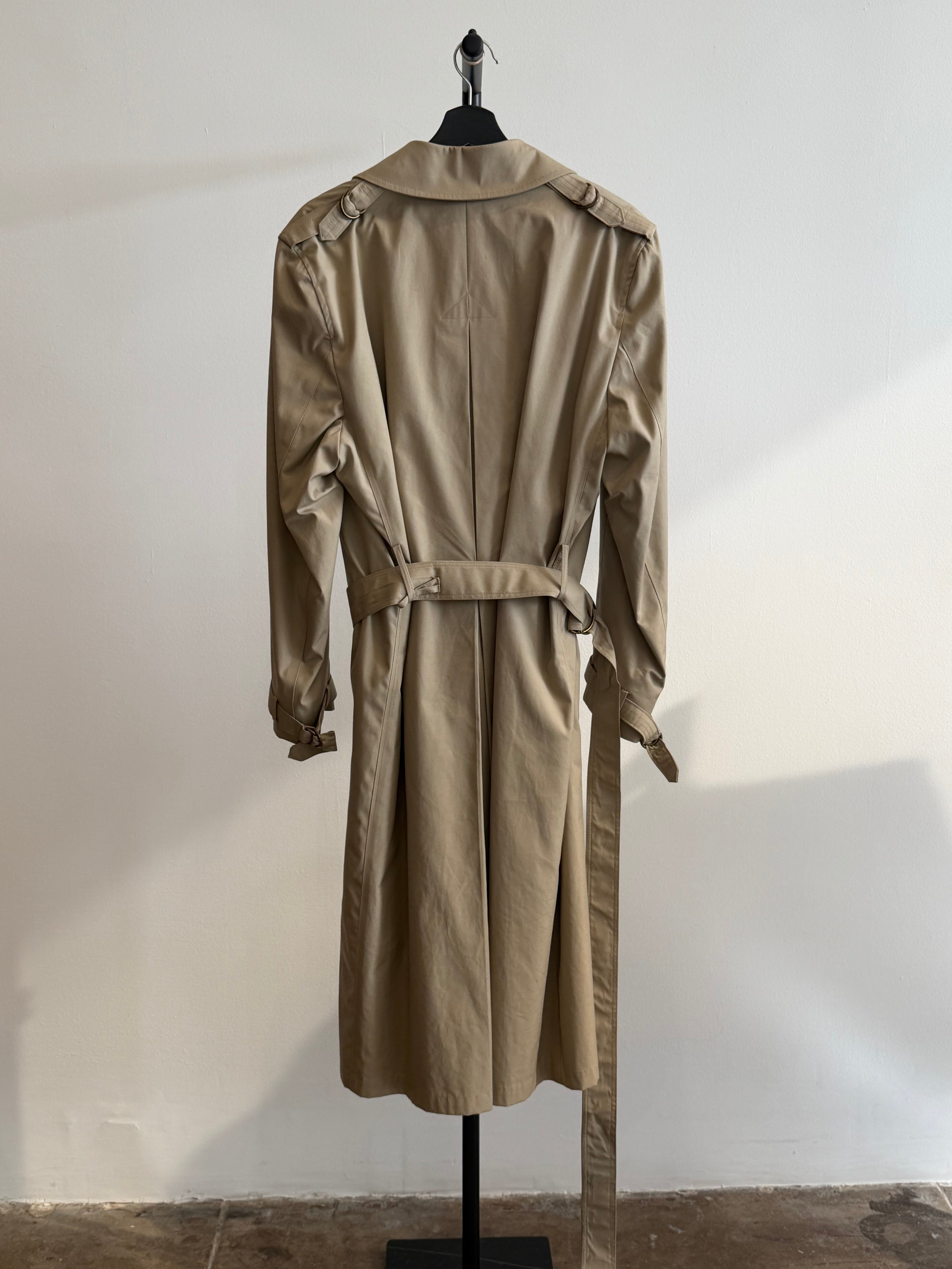 Pierre Cardin Trench Light Tan Pointed Collar with Belt