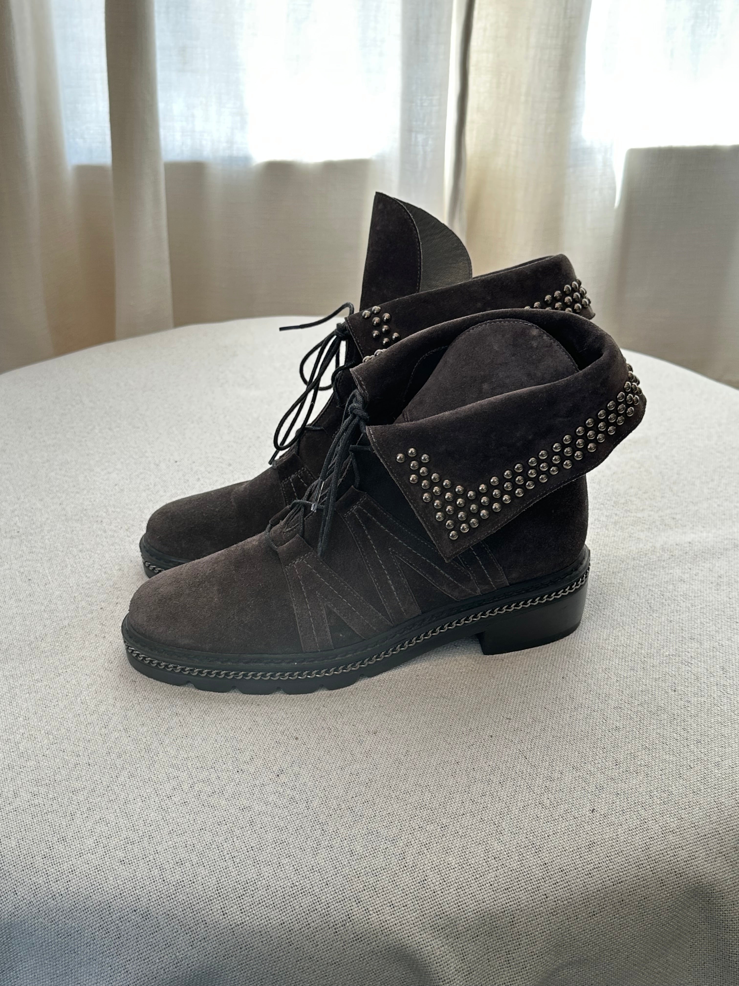 Stuart Weitzman Suede Booties