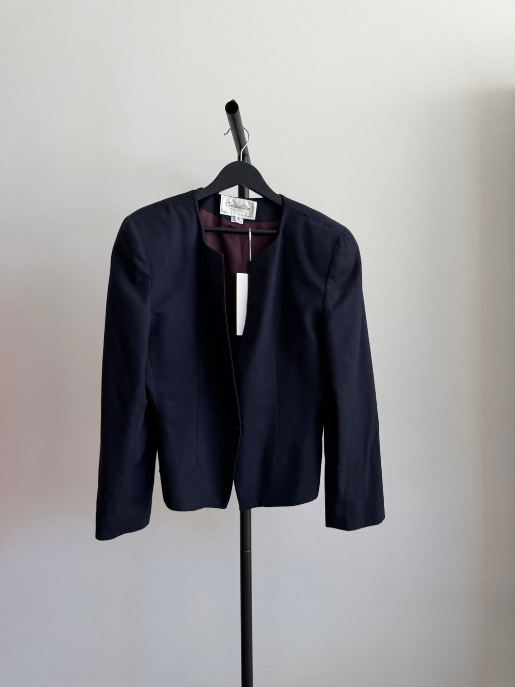 Vintage Dior “the suit” Navy Jacket