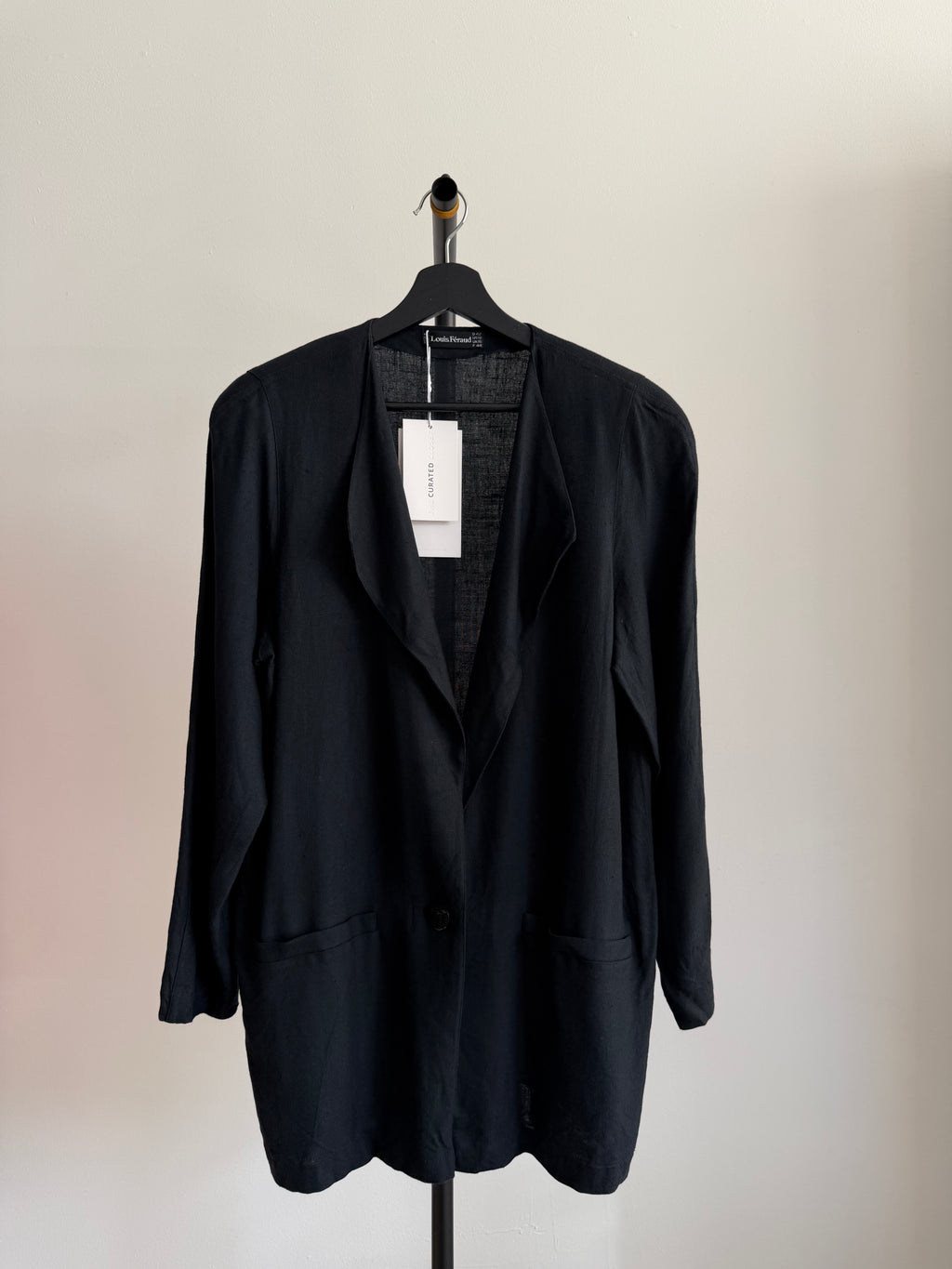 Louis Feraud Black Blazer