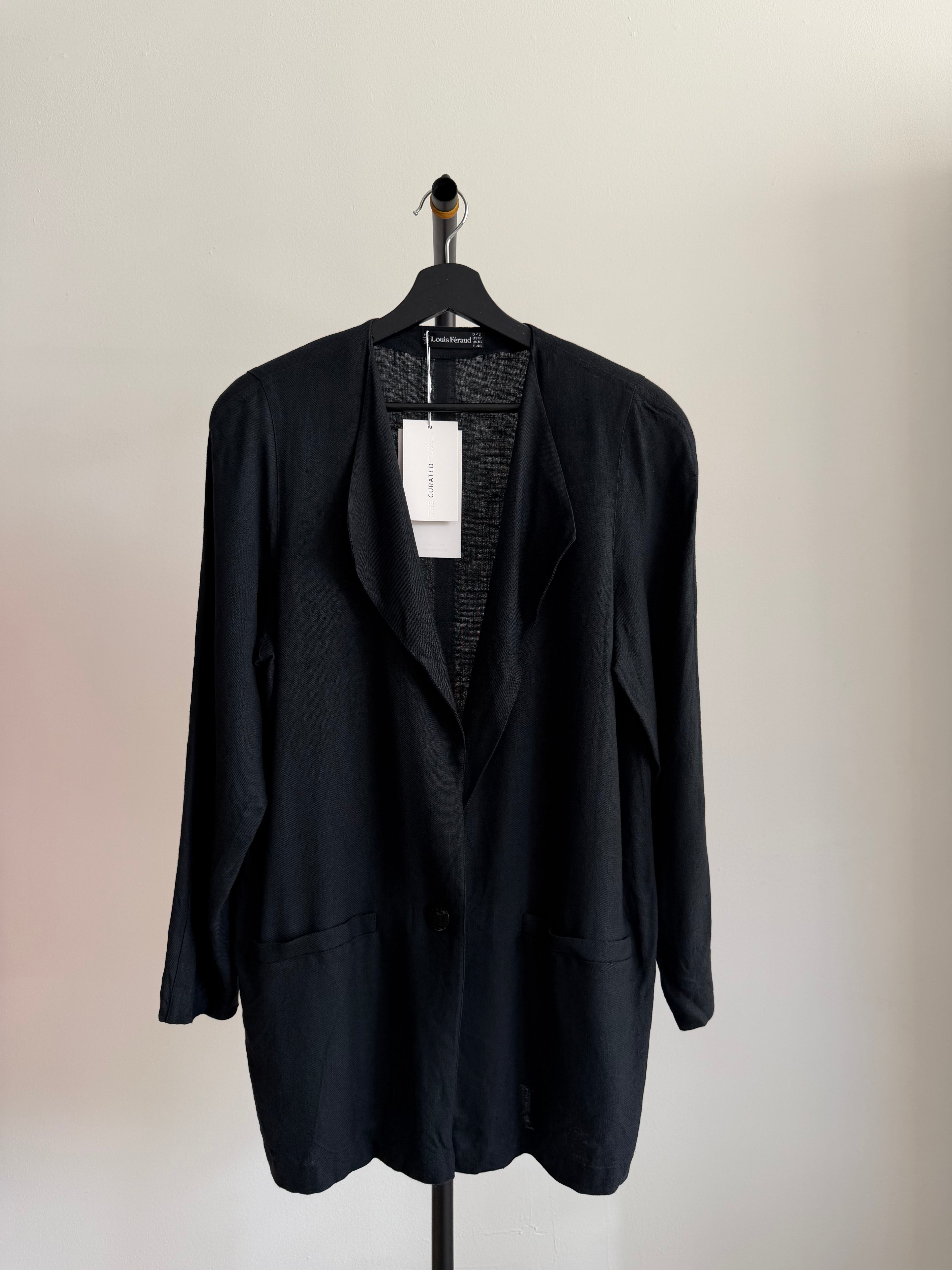 Louis Feraud Black Blazer