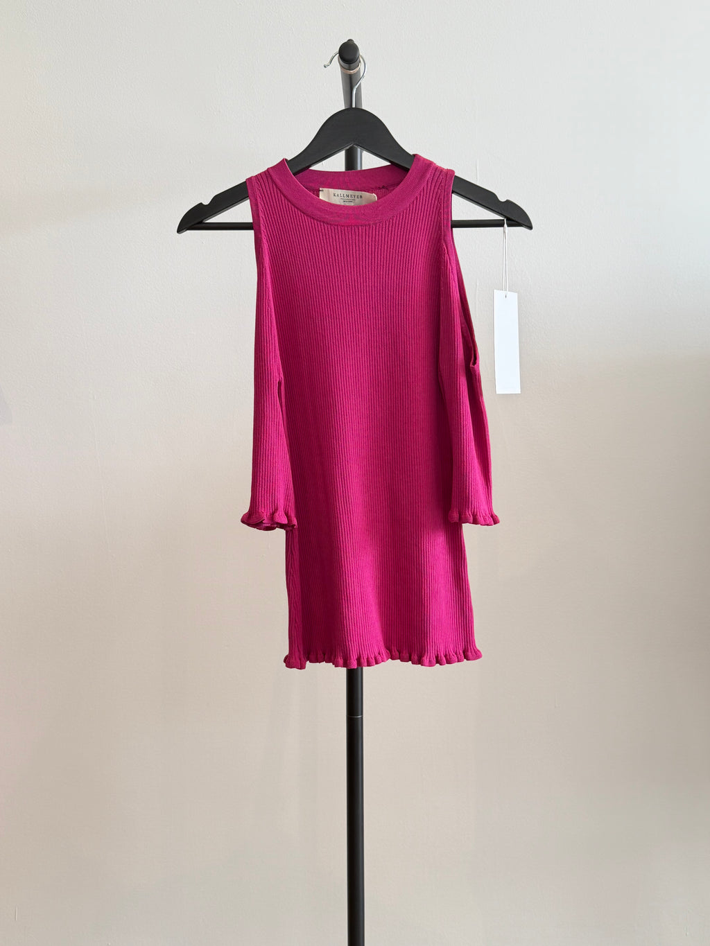 Kallmeyer Pink Nylon Knit Top
