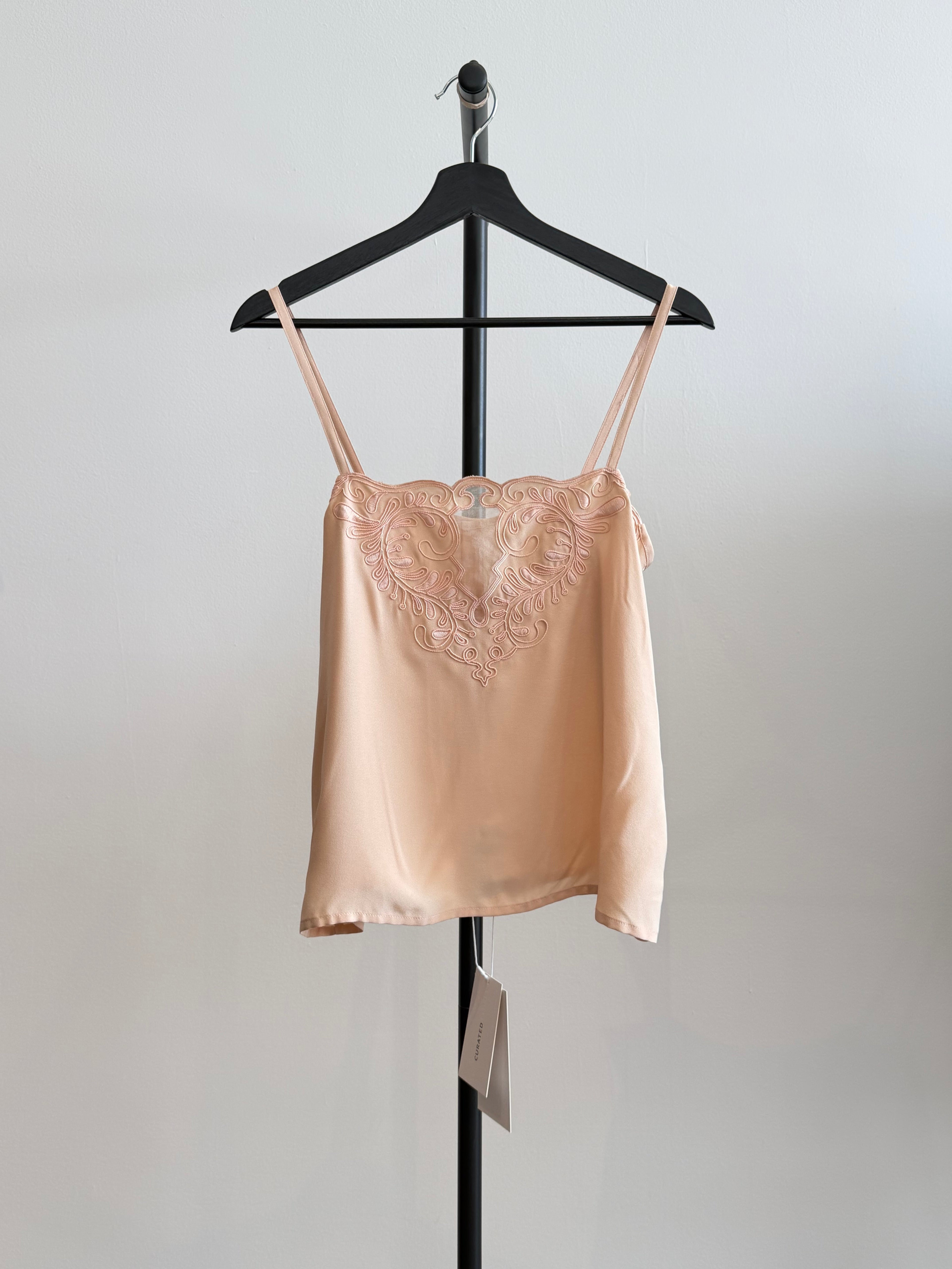 Escada Light Pink Silk Camisole