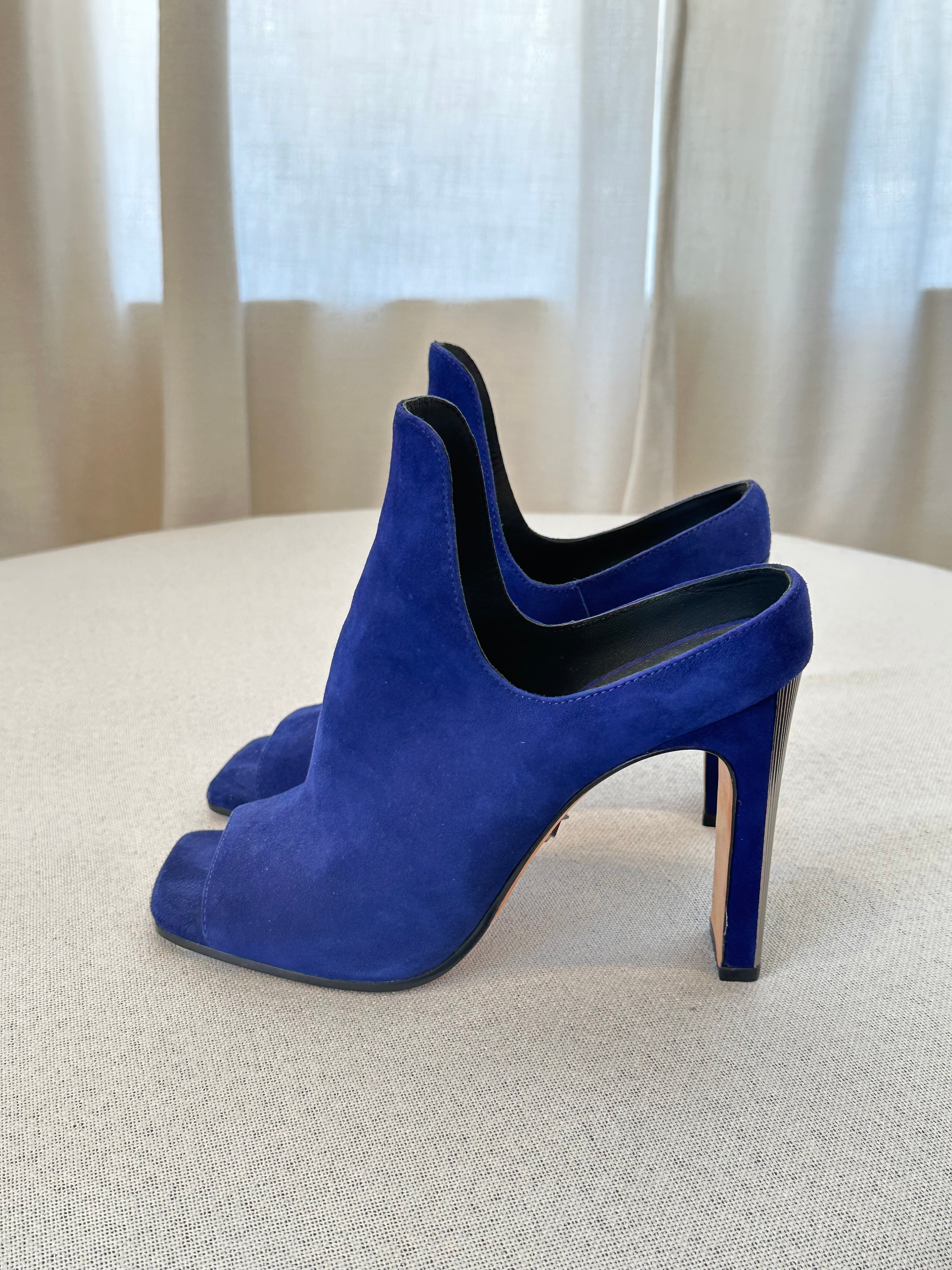 Donna Karan Blue Shoes