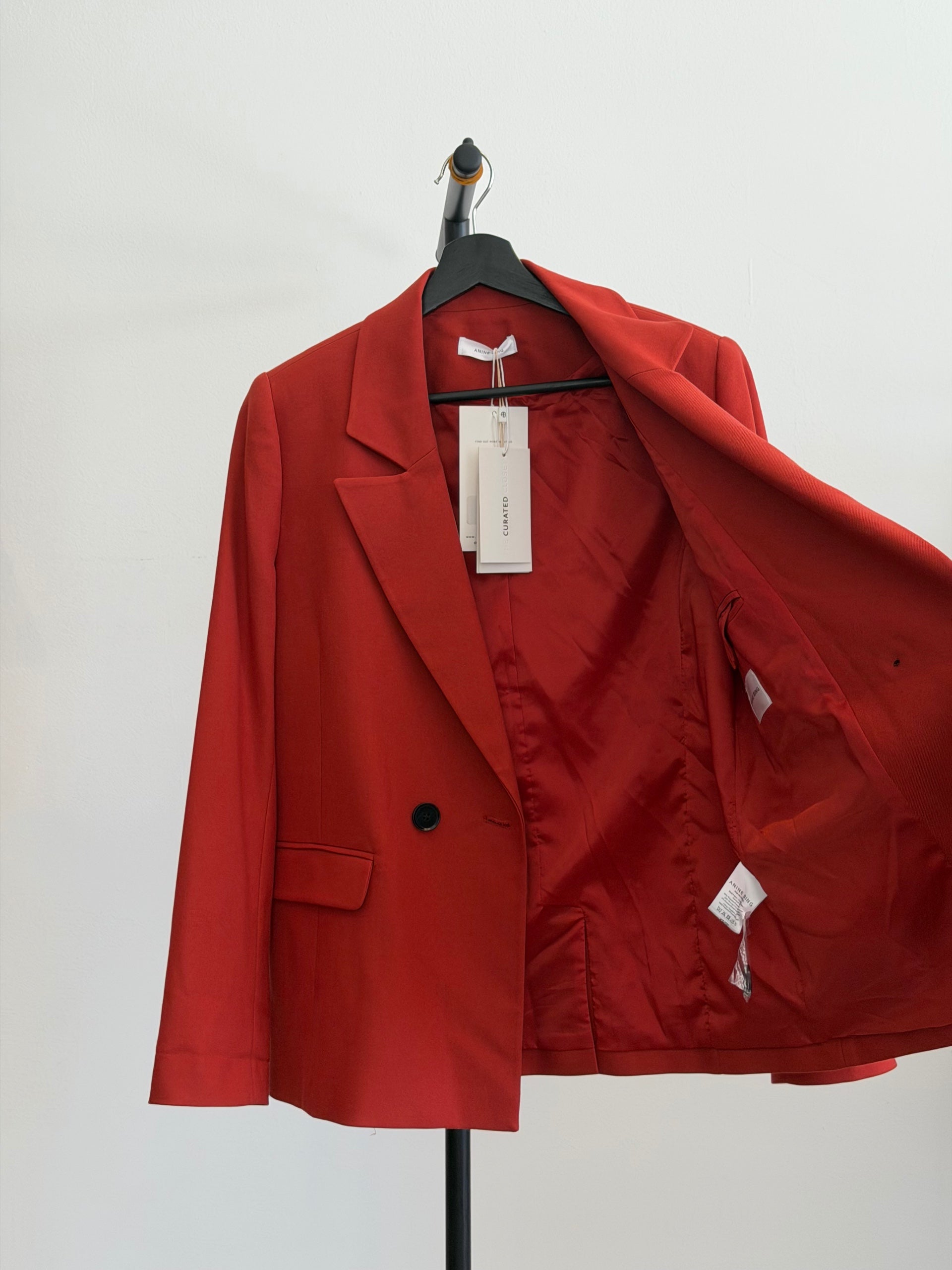 Anine Bing Red Blazer