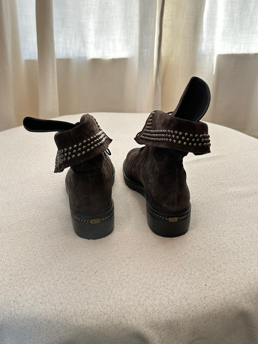 Stuart Weitzman Suede Booties