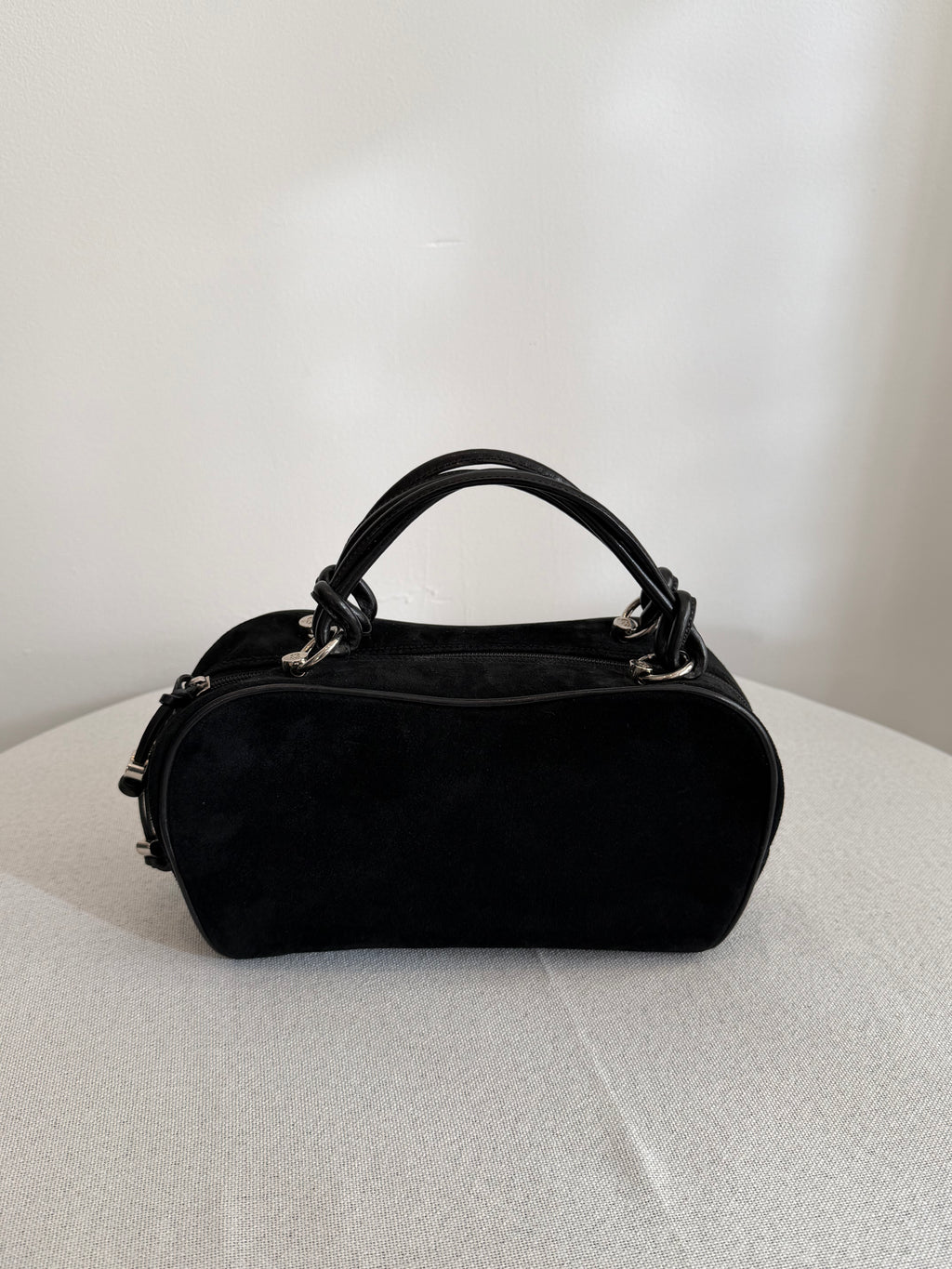 Escada Suede Handle Bag