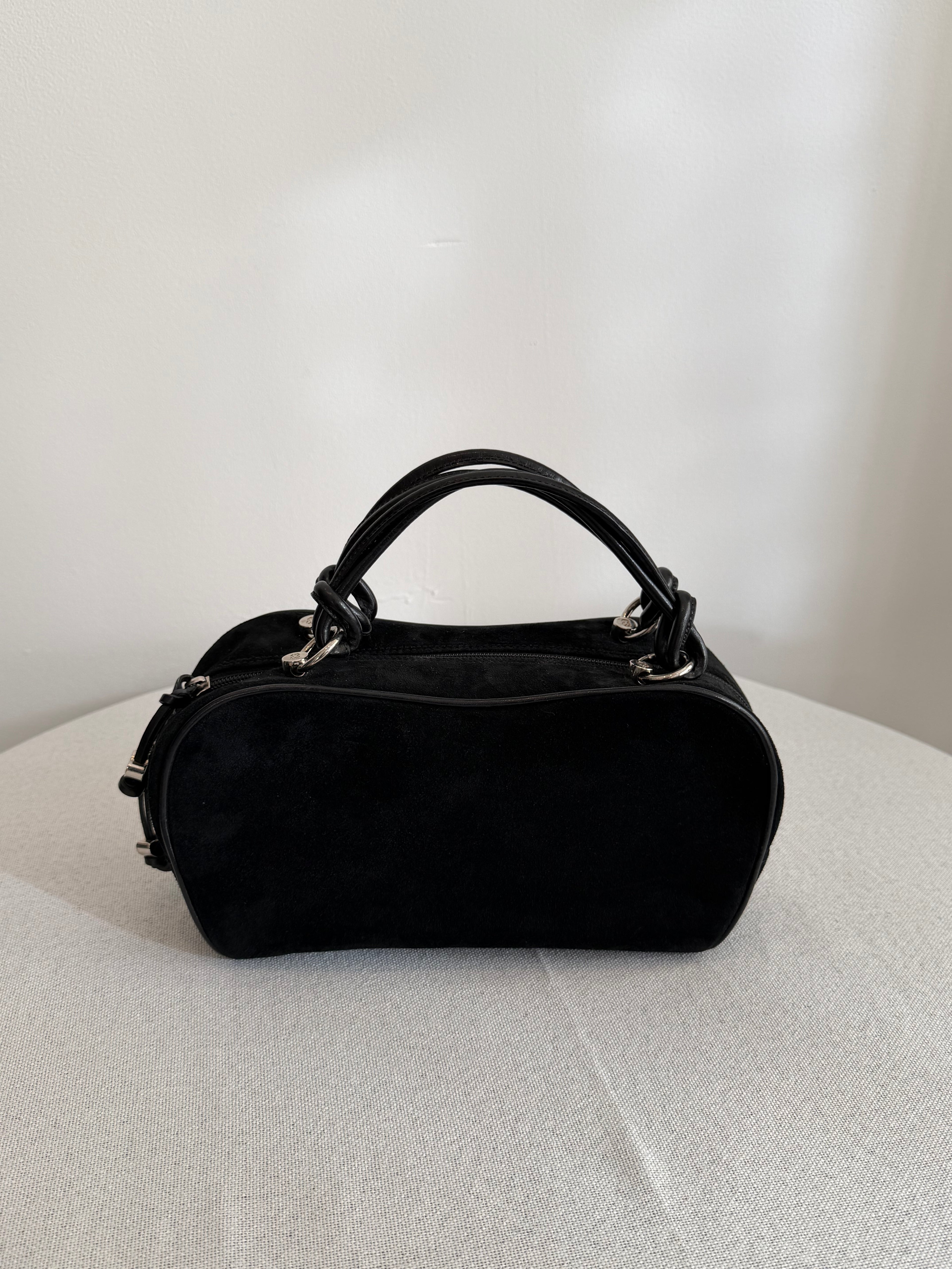 Escada Suede Handle Bag