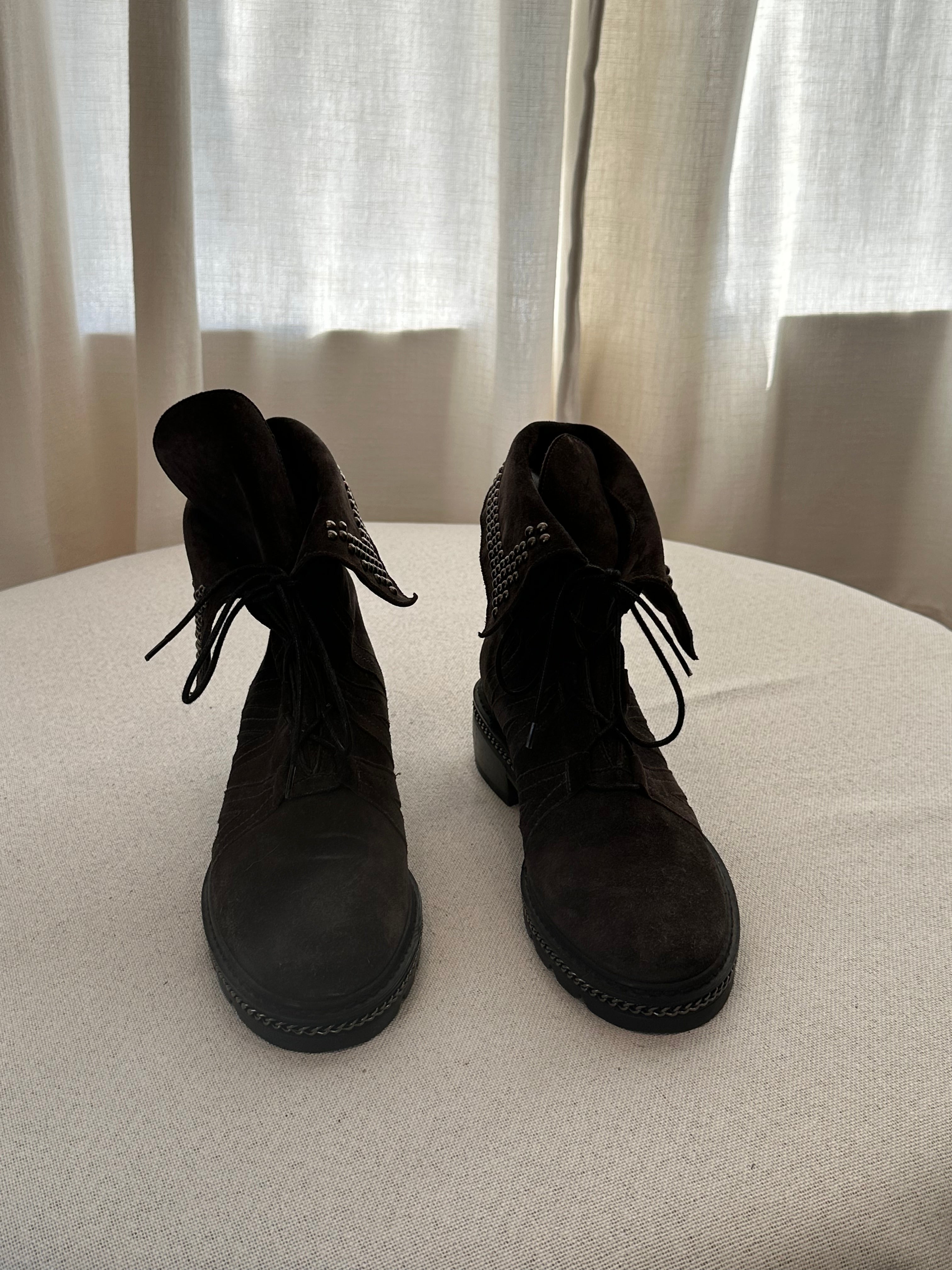 Stuart Weitzman Suede Booties