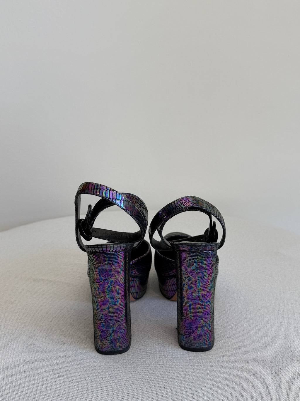 Alexandre Birman Iridescent Heels