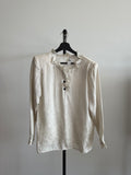 Vintage Valentino Polka Dot Silk Blouse