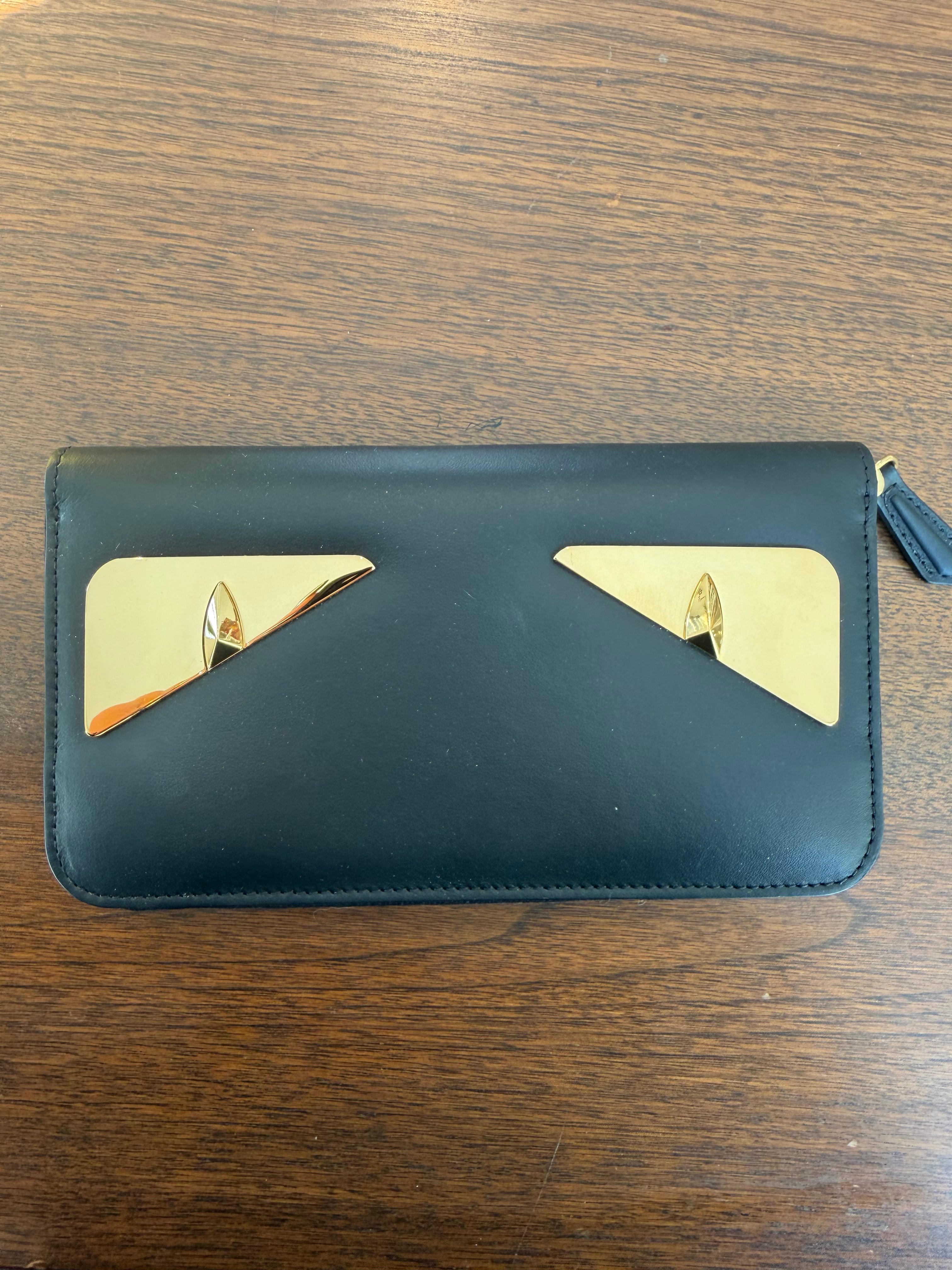 Fendi Black Wallet