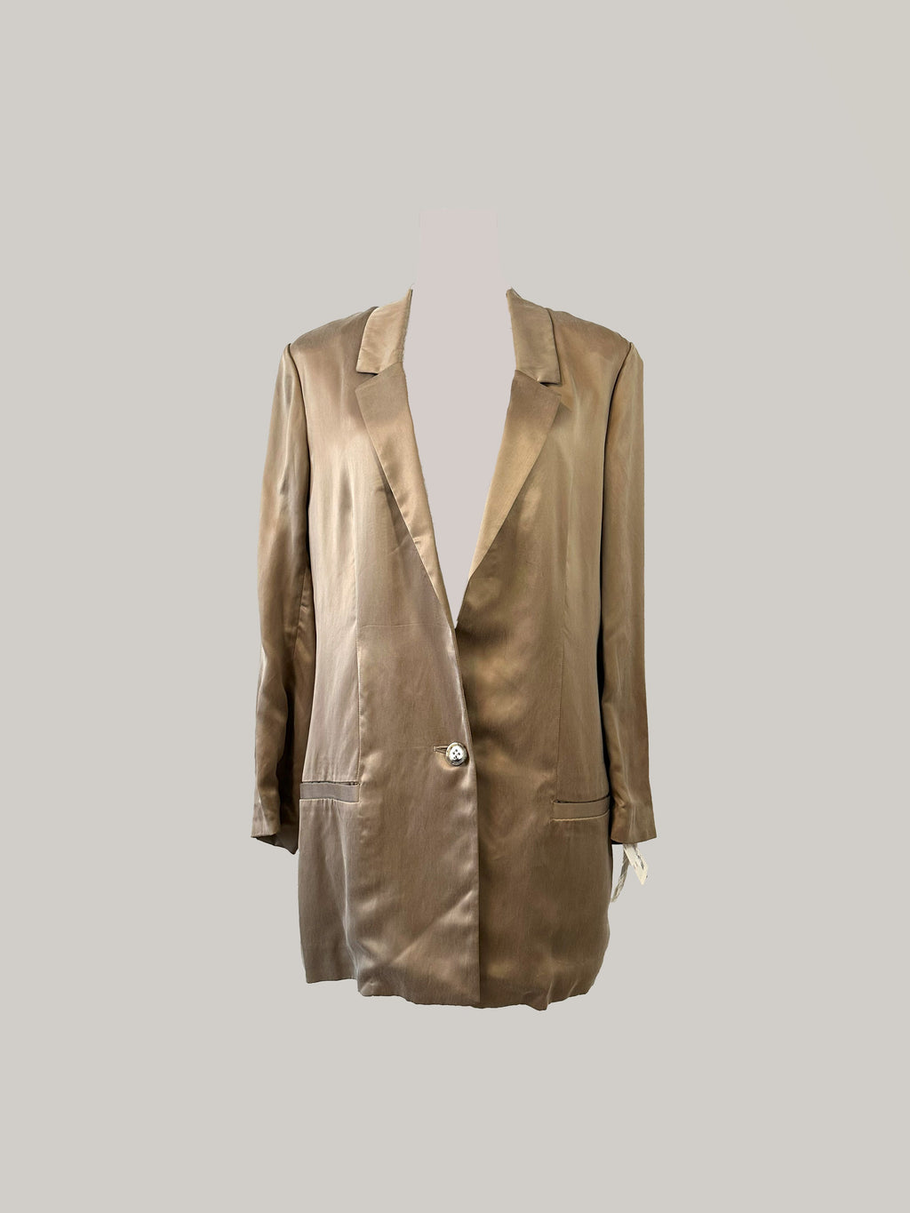 Diane Von Furstenberg Gold Blazer