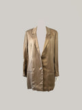 Diane Von Furstenberg Gold Blazer