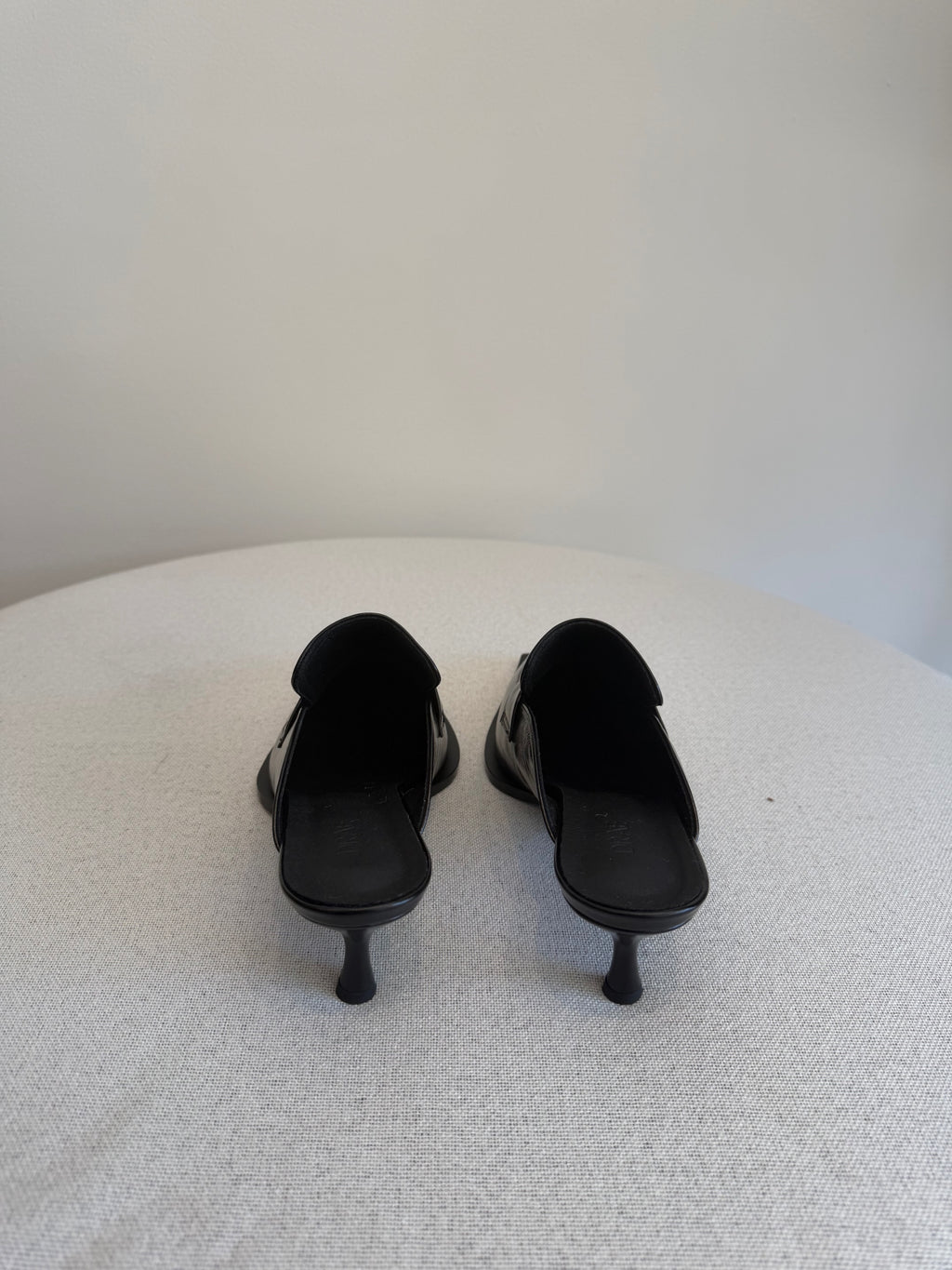 Drae Black Kitten Heel