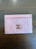 Chanel Pink Card Holder
