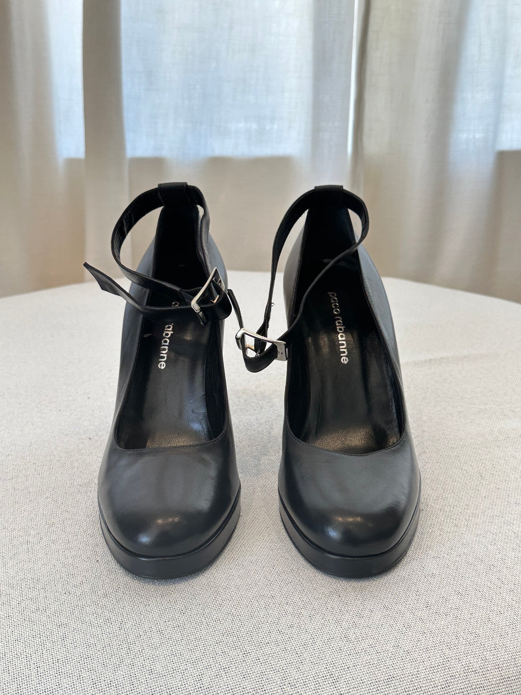 Paco Rabanne Black Shoes