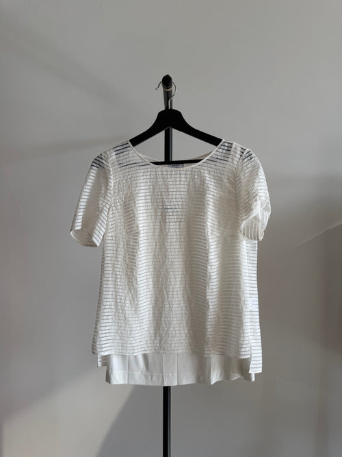 Akris Punto White Blouse