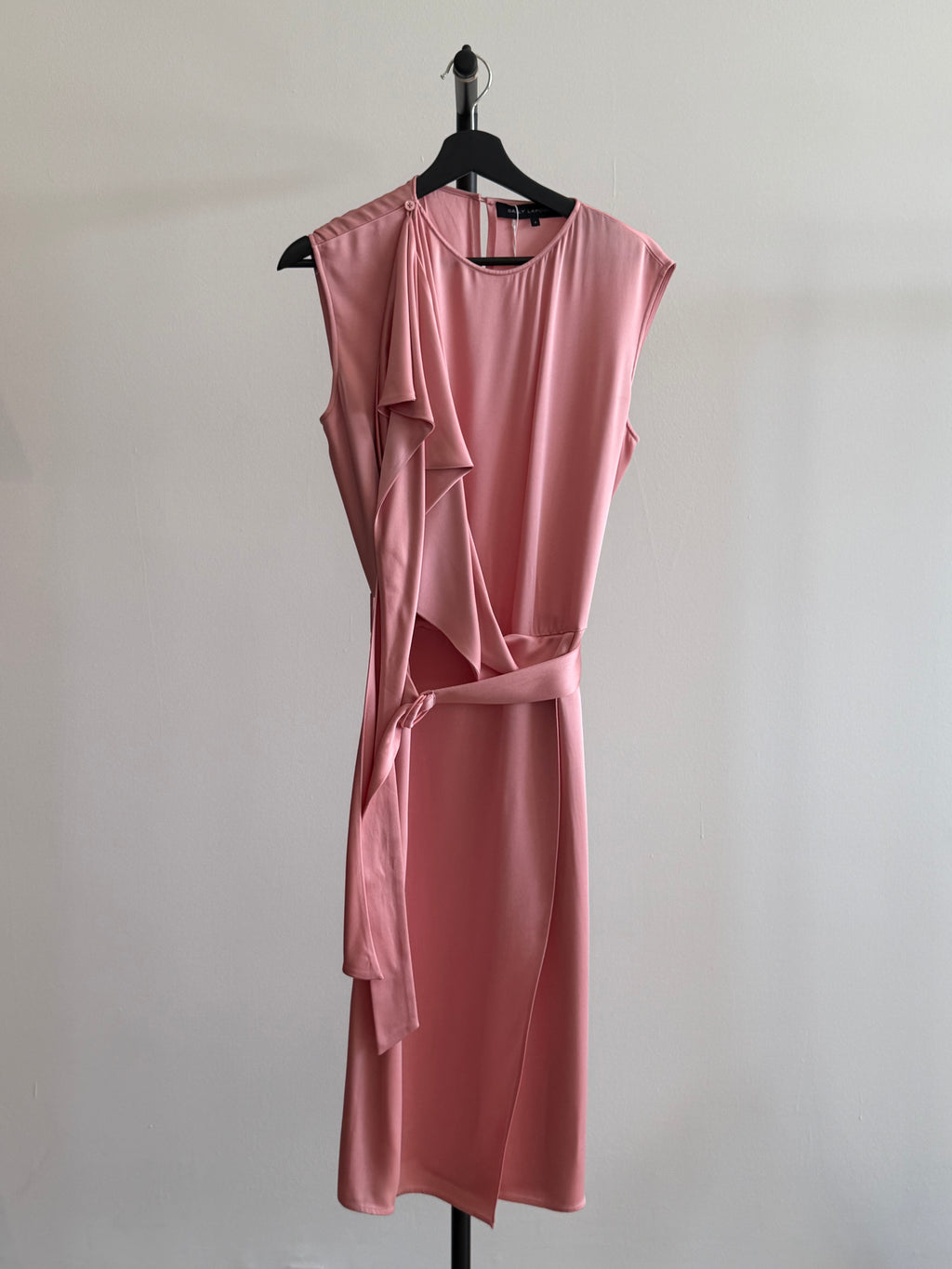 Lapointe Pink Satin Dress
