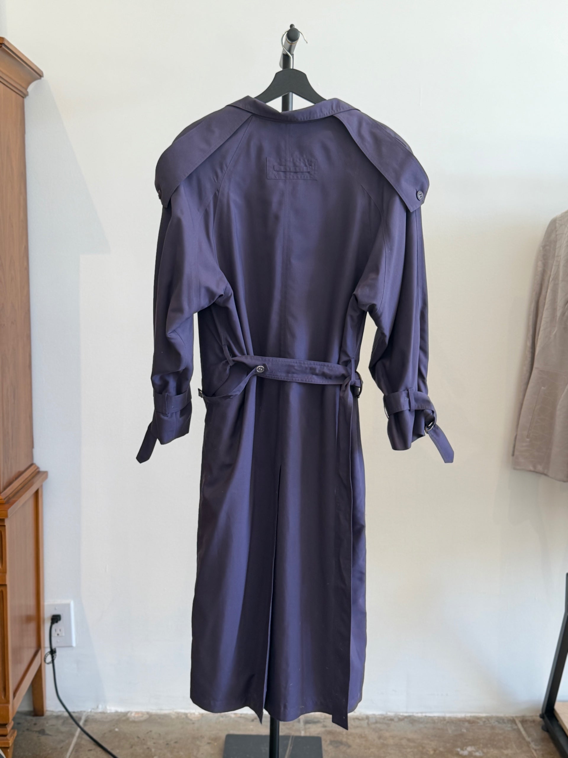 Etienne Aigner Purple Trench