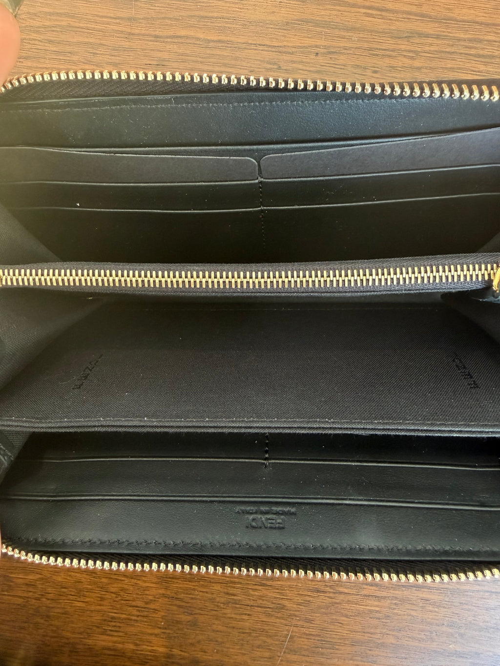 Fendi Black Wallet