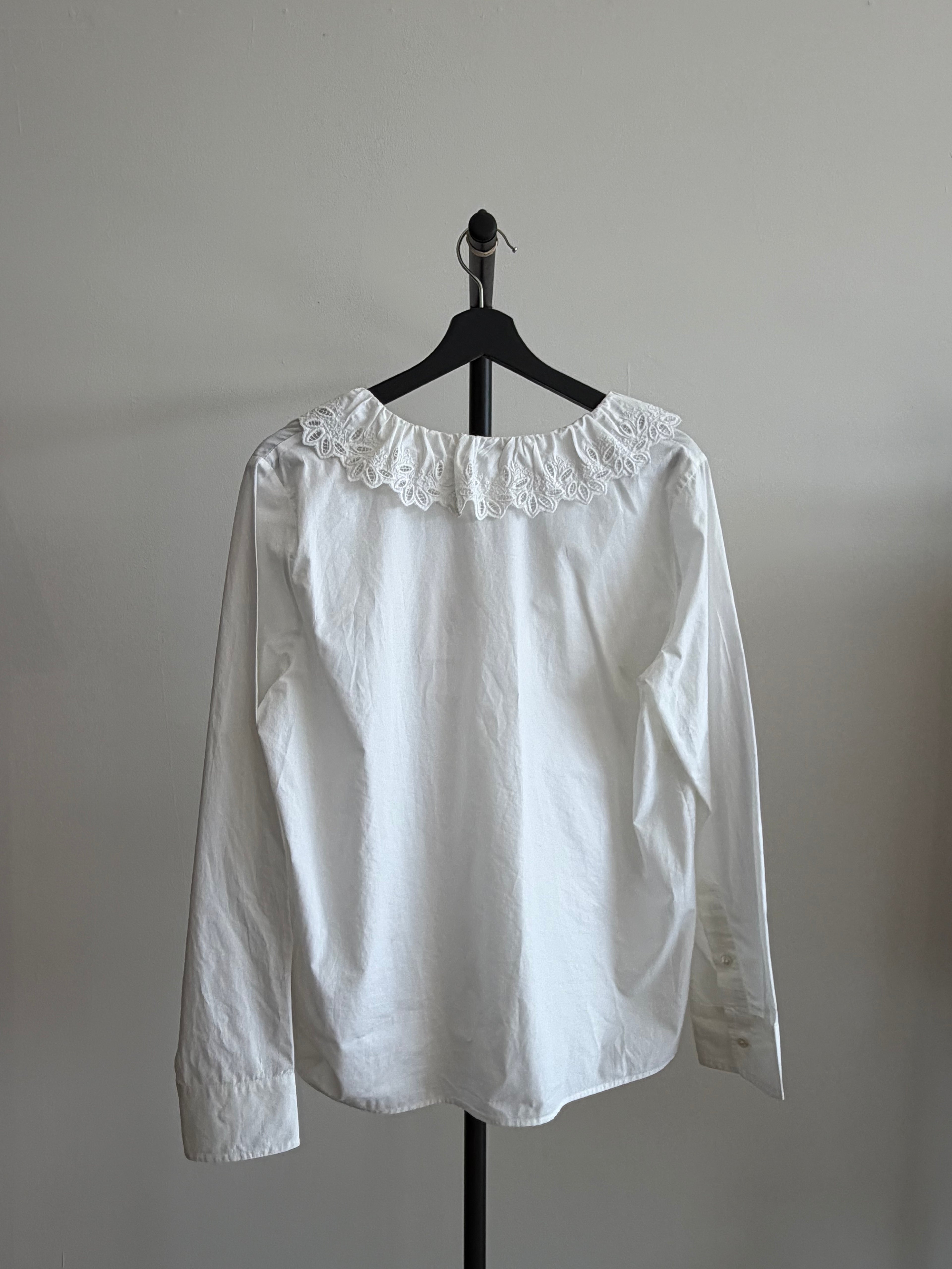 Nili Lotan Long Sleeve white top