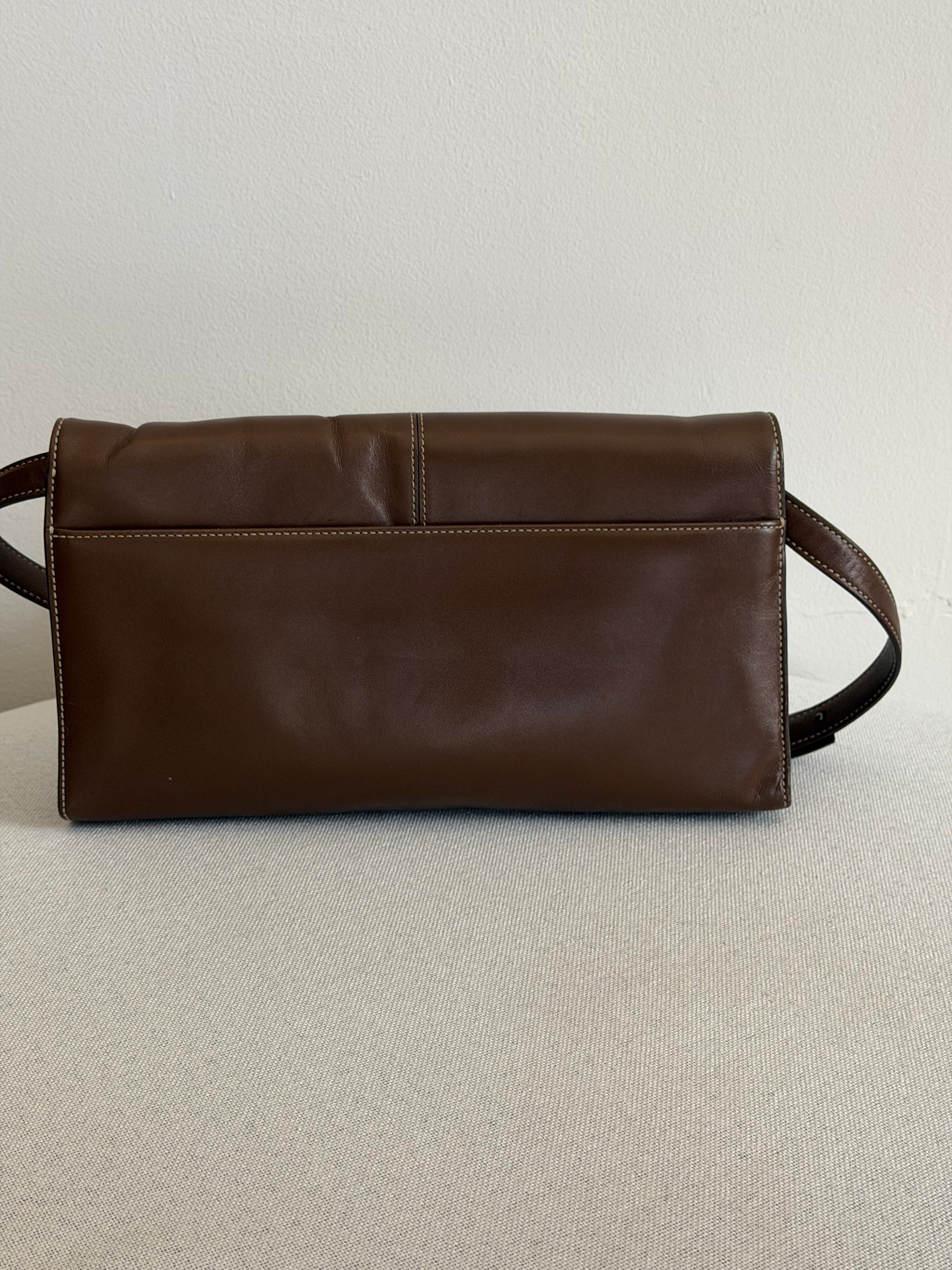 Pierre Cardin Brown Crossbody Handbag