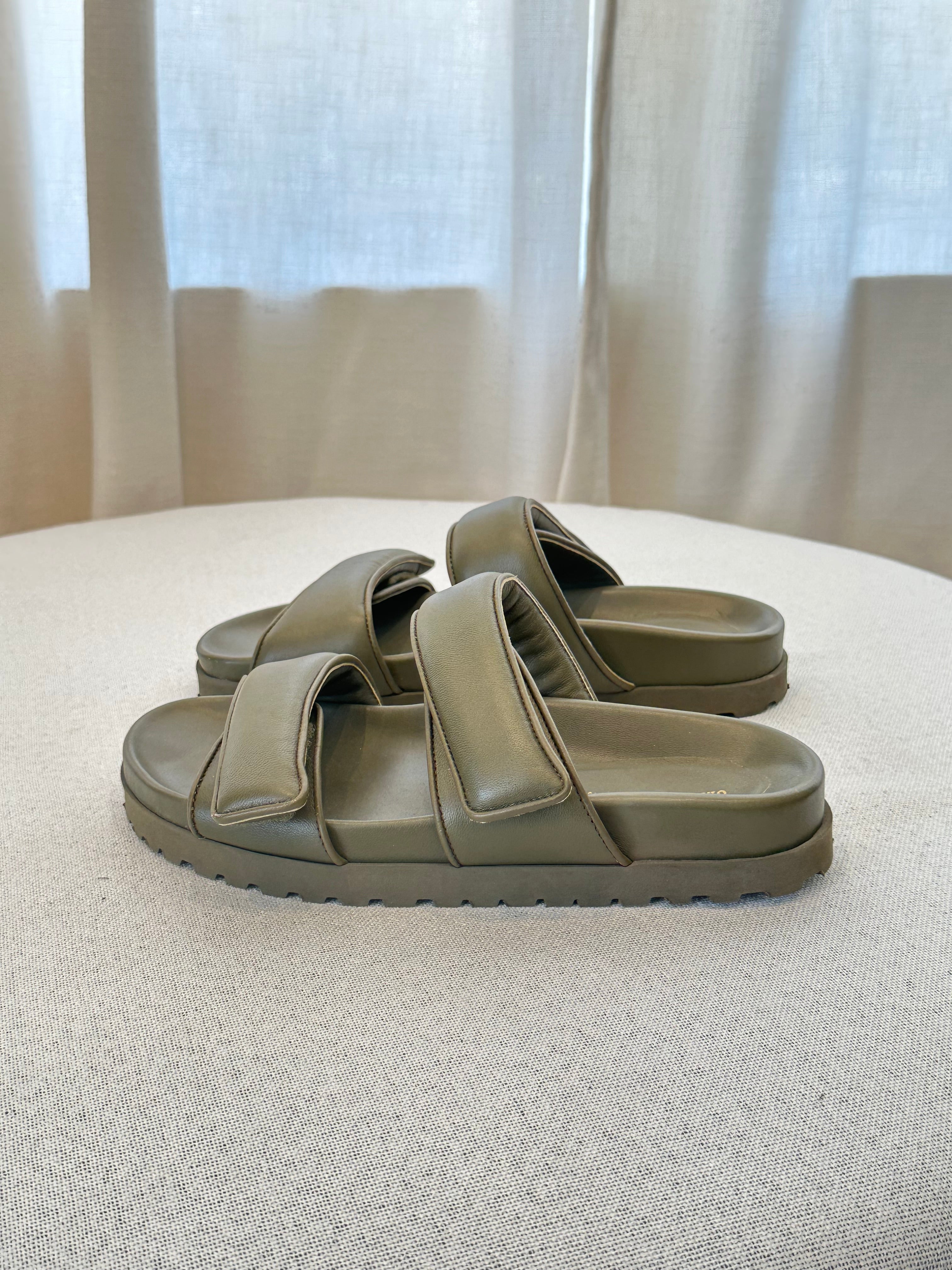 Gia X Pernille Olive Shoes