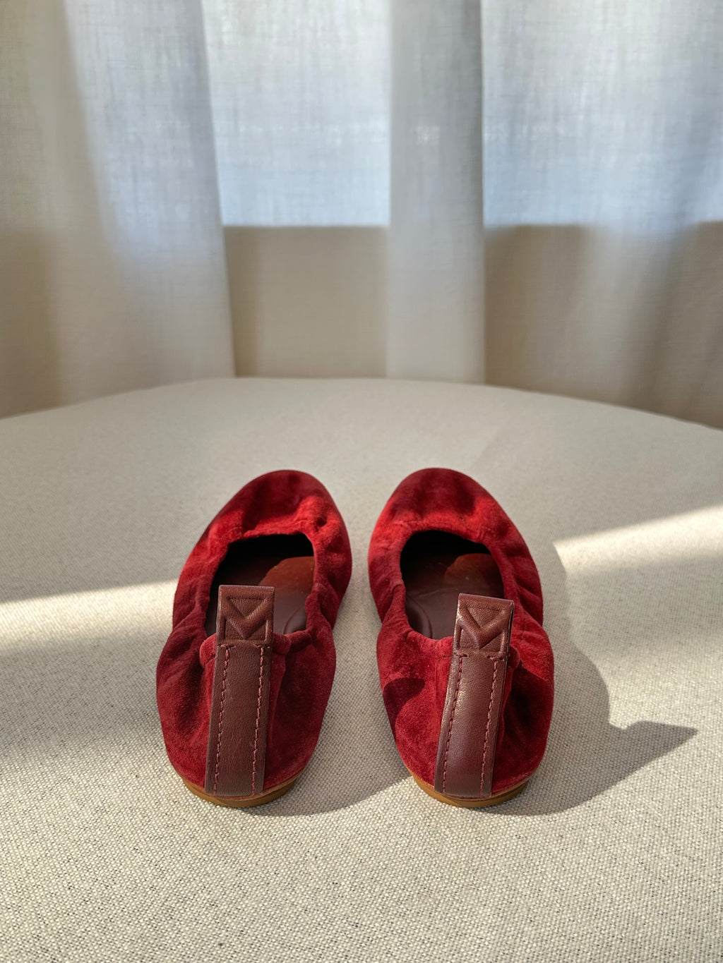 Mercedes Castillo Suede Ballet Flats
