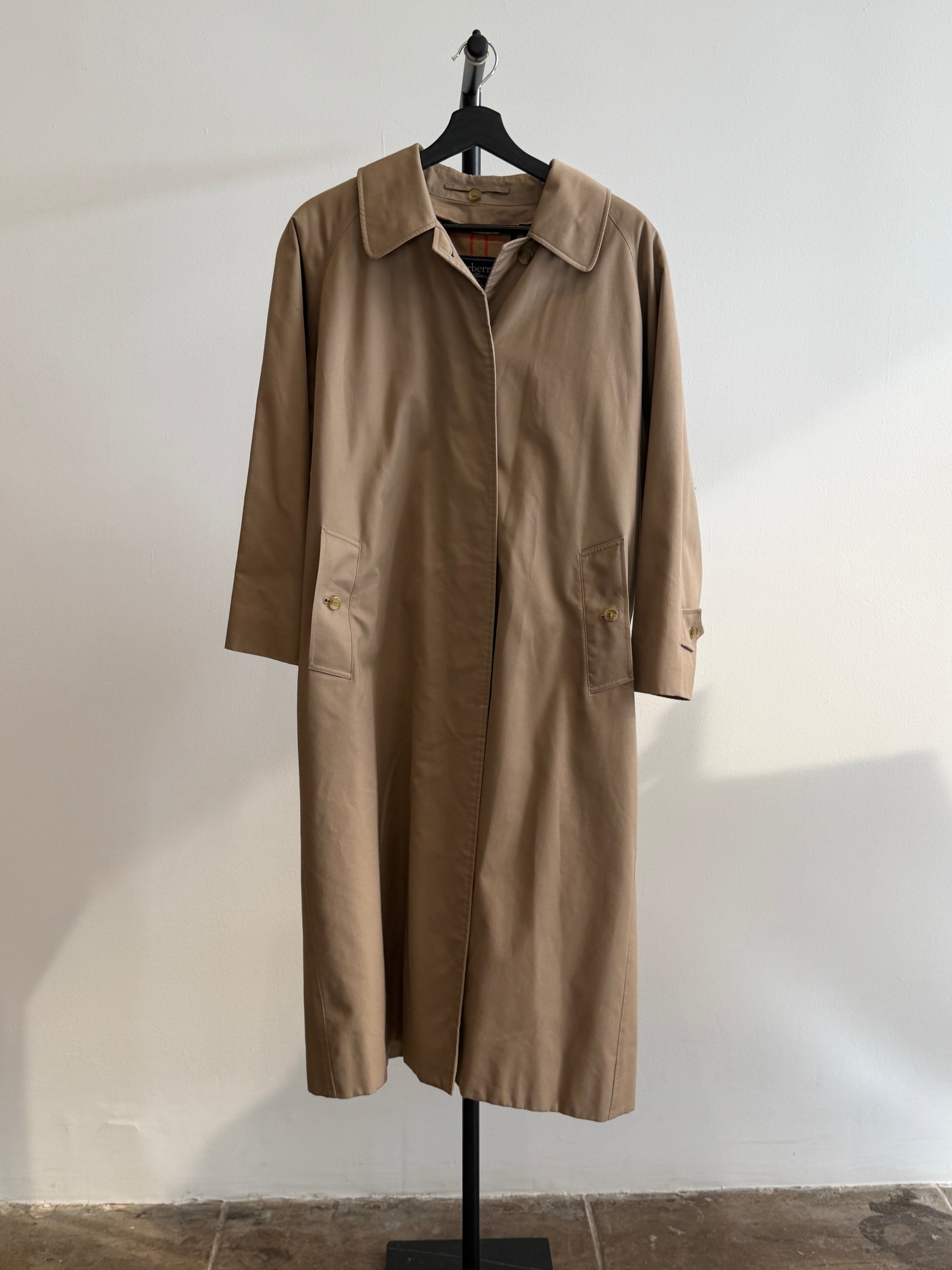 Burberry Khaki Trench Coat