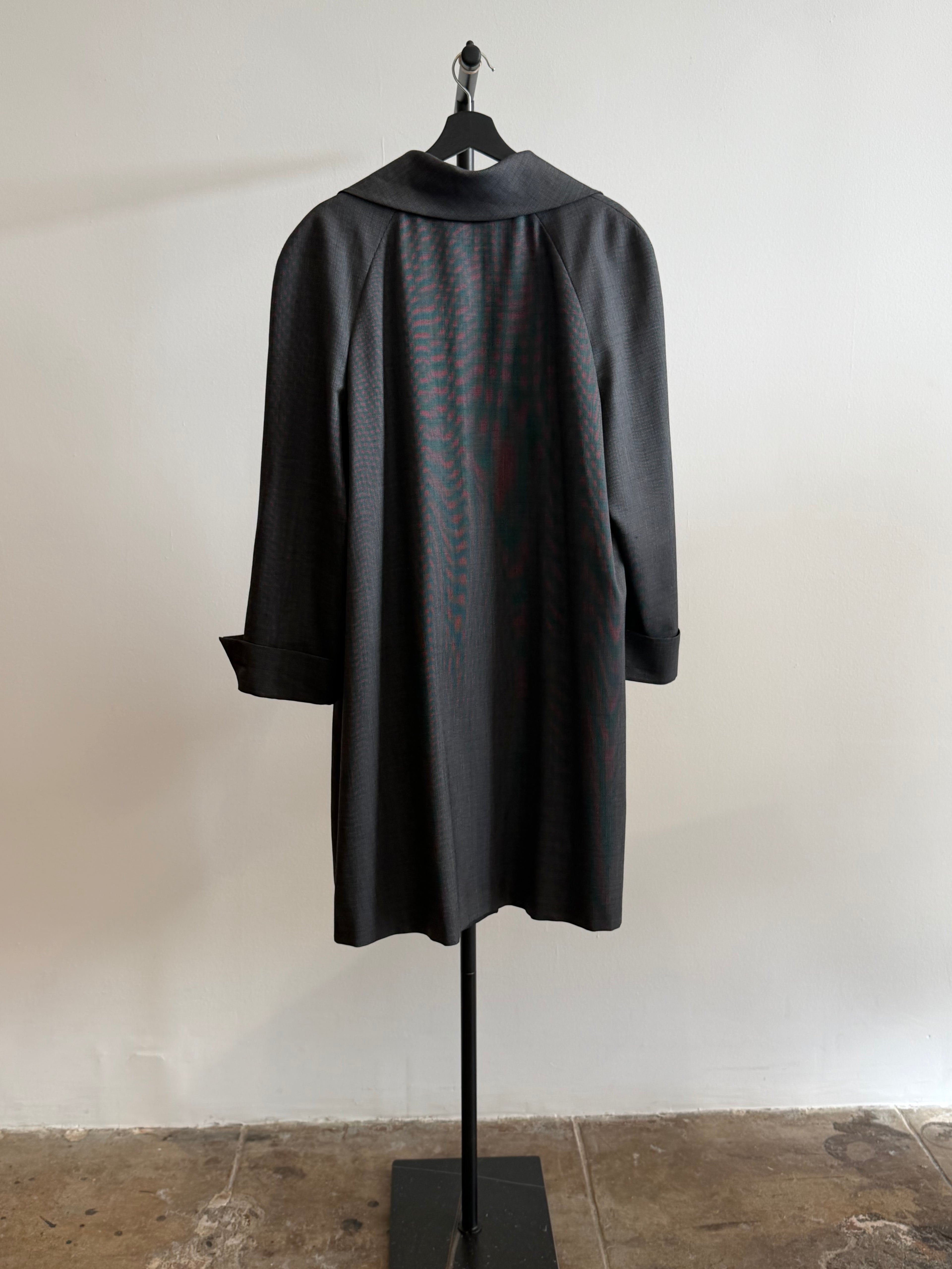Giorgio Armani Grey Trench coat