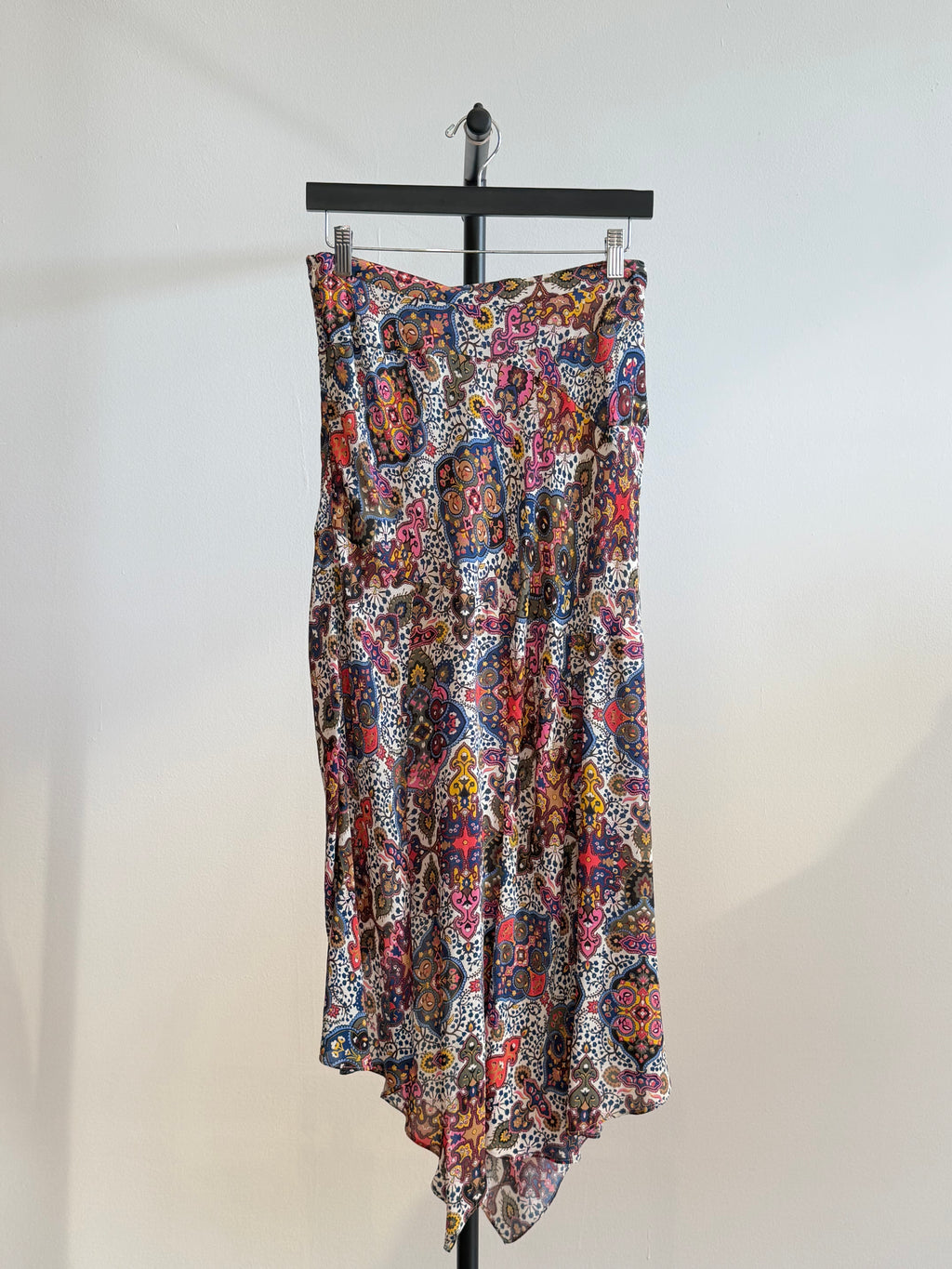 Veronica Beard Color Print Skirt