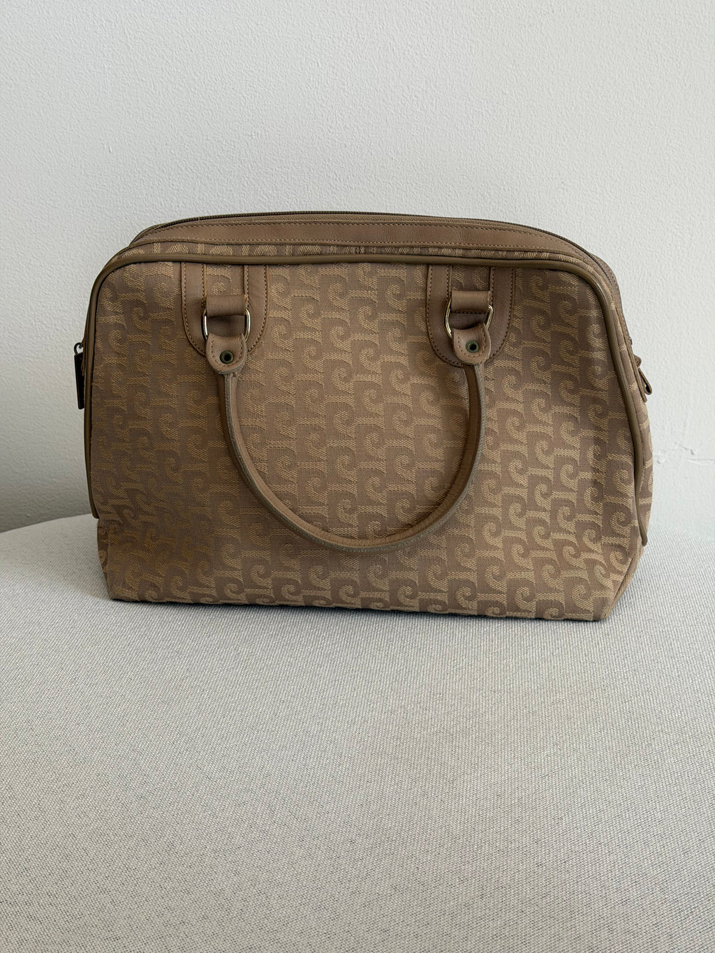 Pierre Cardin Light Brown Top Handle Handbag