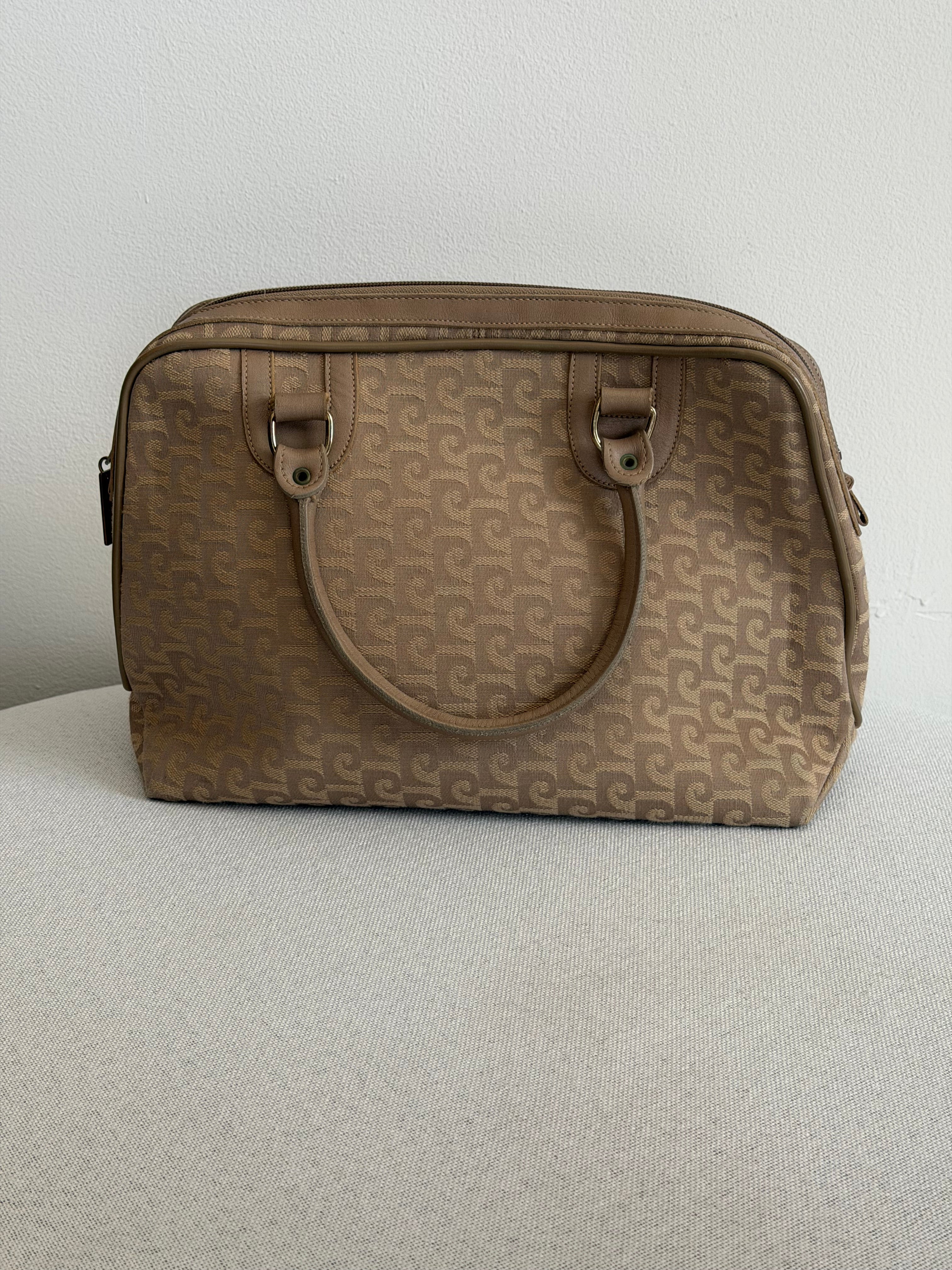 Pierre Cardin Light Brown Top Handle Handbag