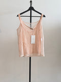 Nina Ricci Pink Lace Tank Top