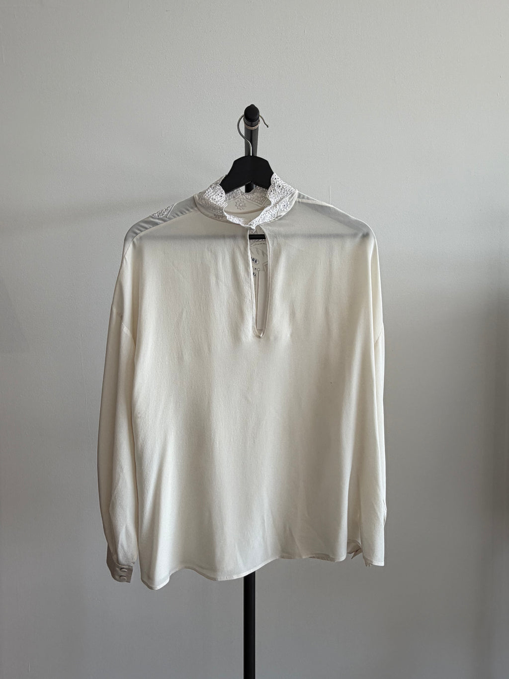 Fendi Silk Blouse White