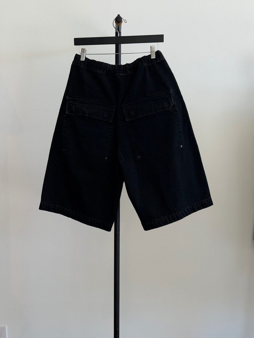 Entire Studios Black Jean Shorts