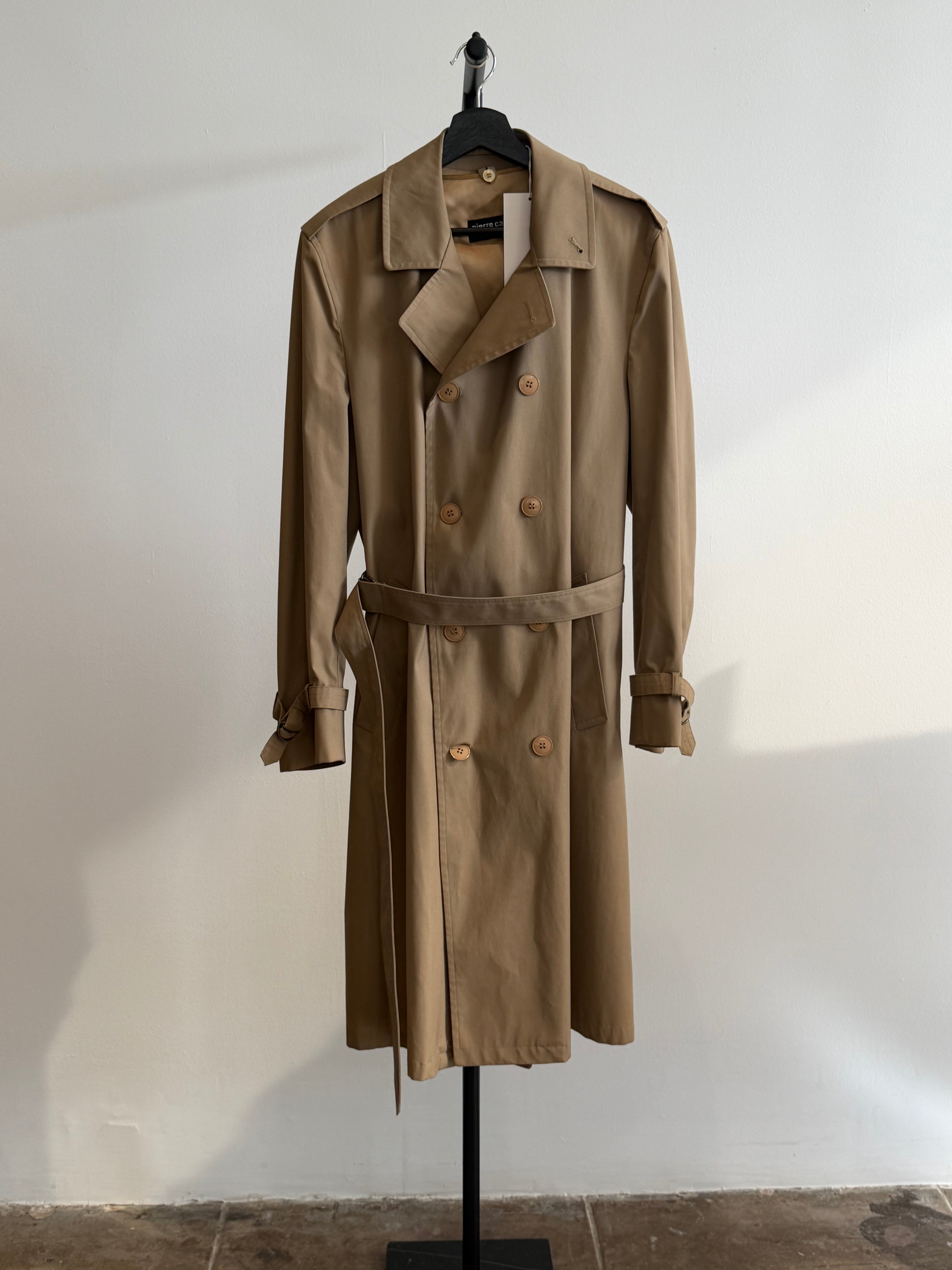 Pierre Cardin Trench, Pointed Collar with Belt